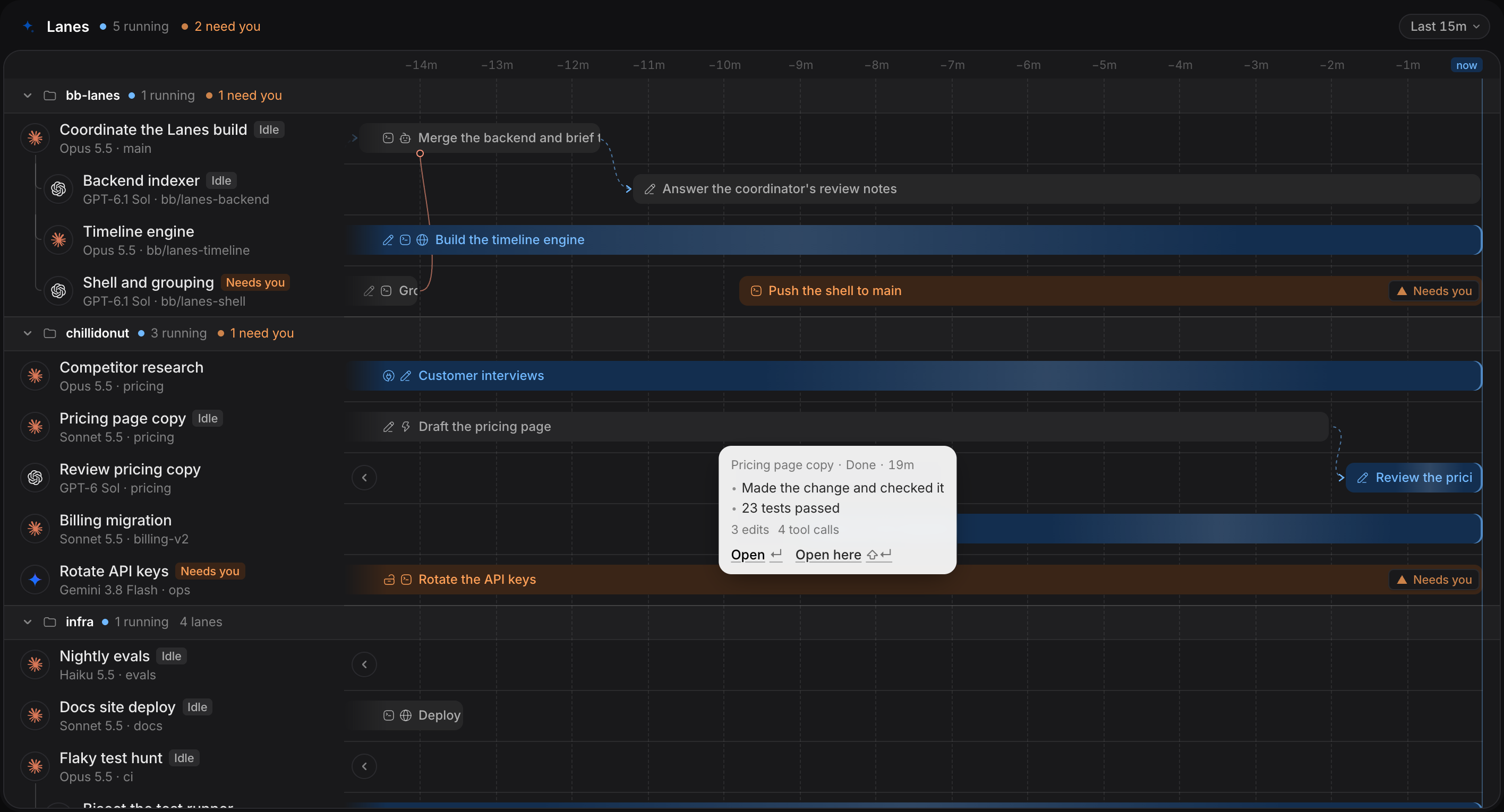 Lanes screenshot 2