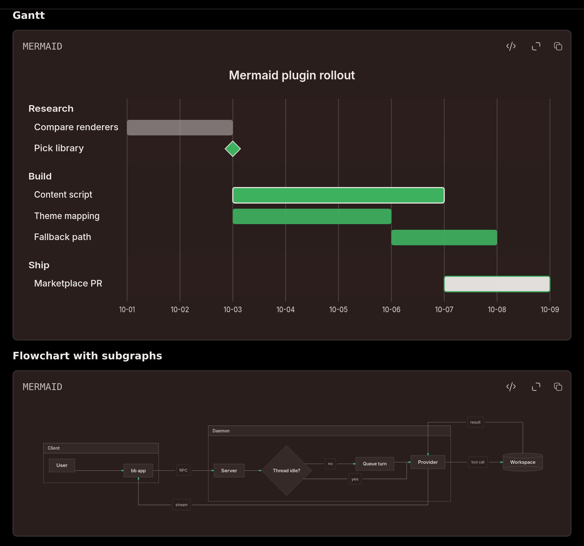 Agentic Mermaid screenshot 1