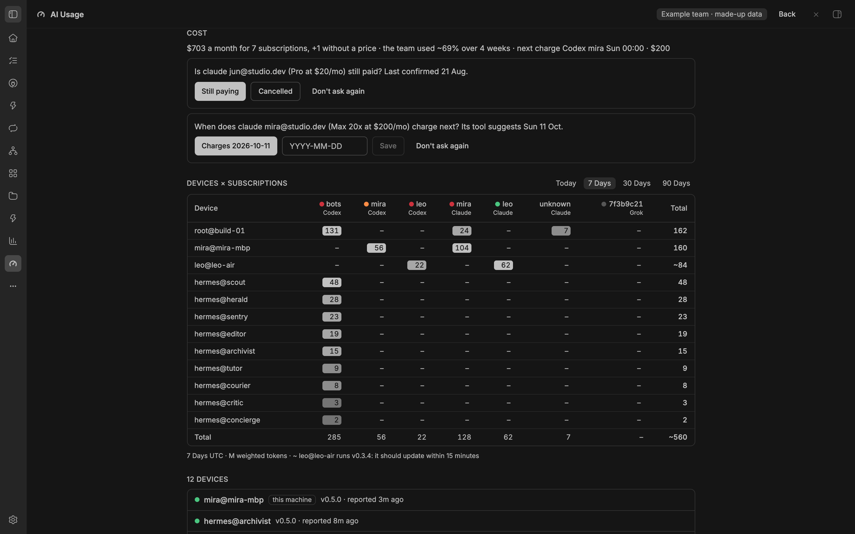 AI Usage screenshot 1
