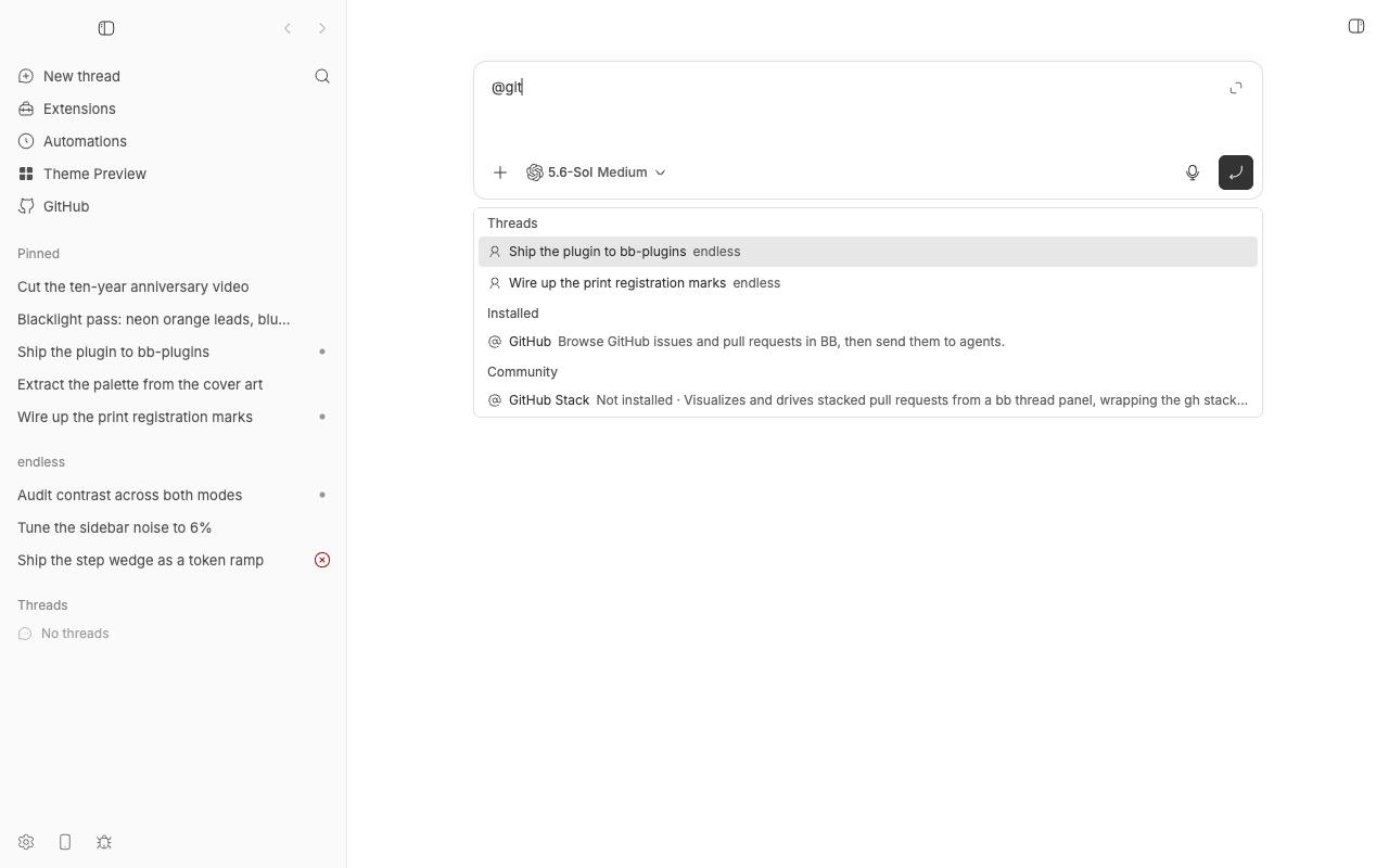 @Plugin screenshot 1