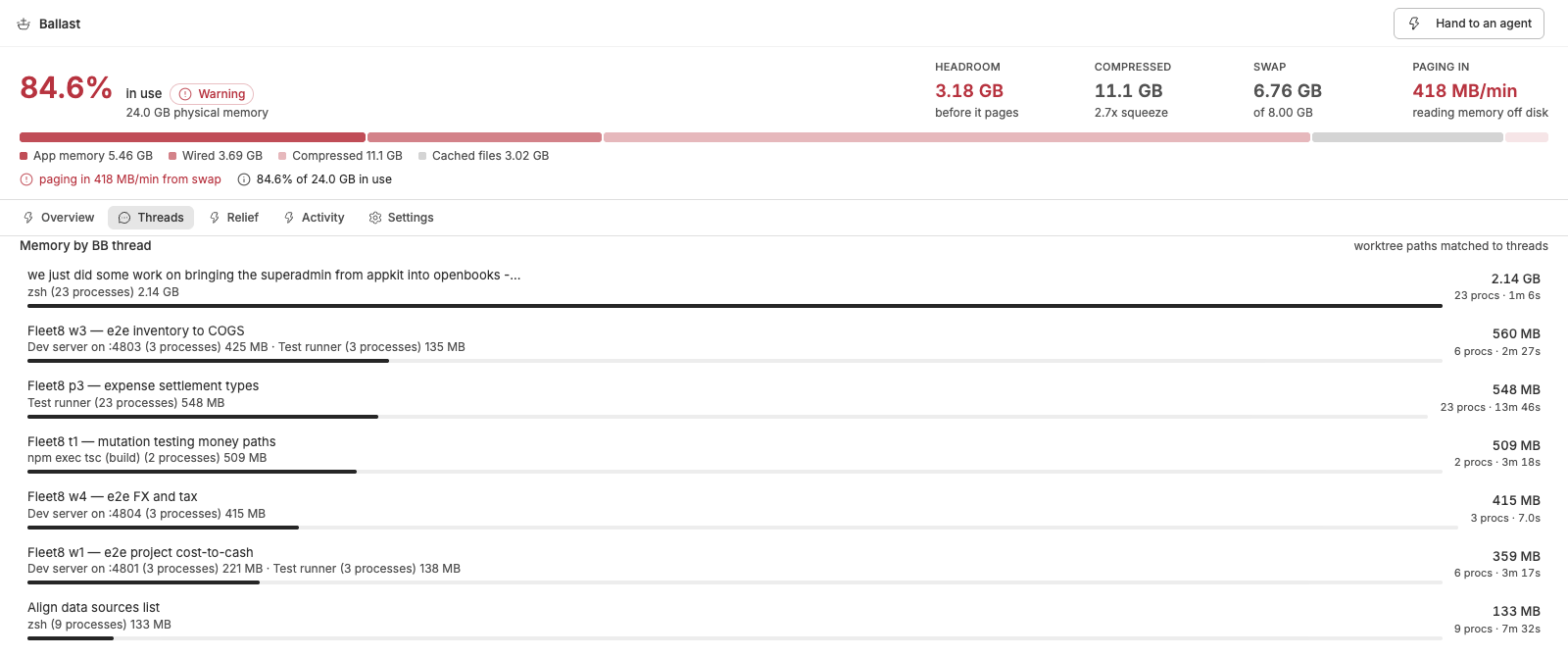 Ballast screenshot 2