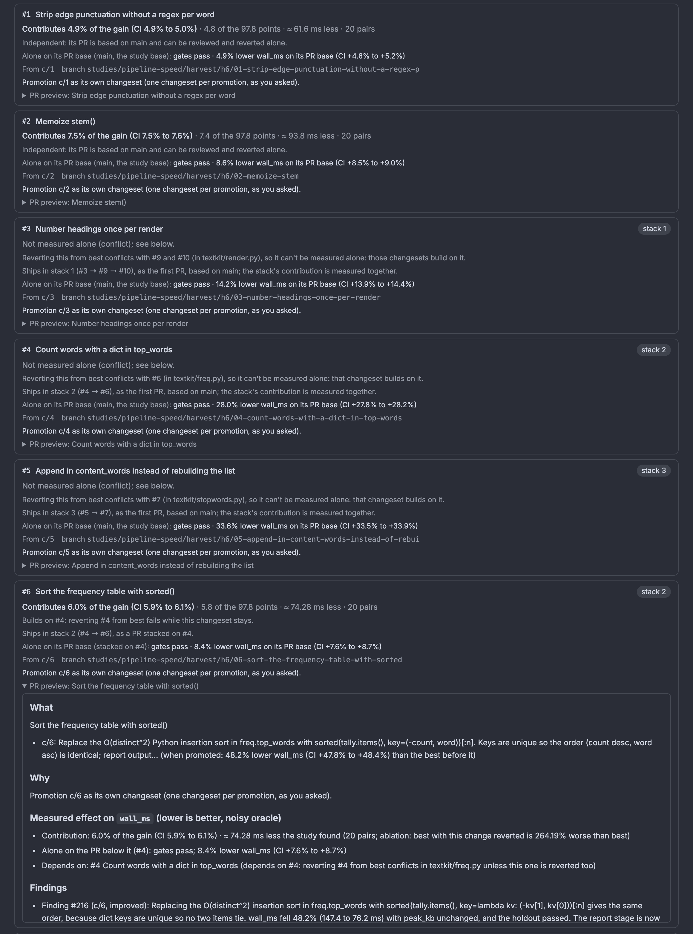 Autoresearch screenshot 5