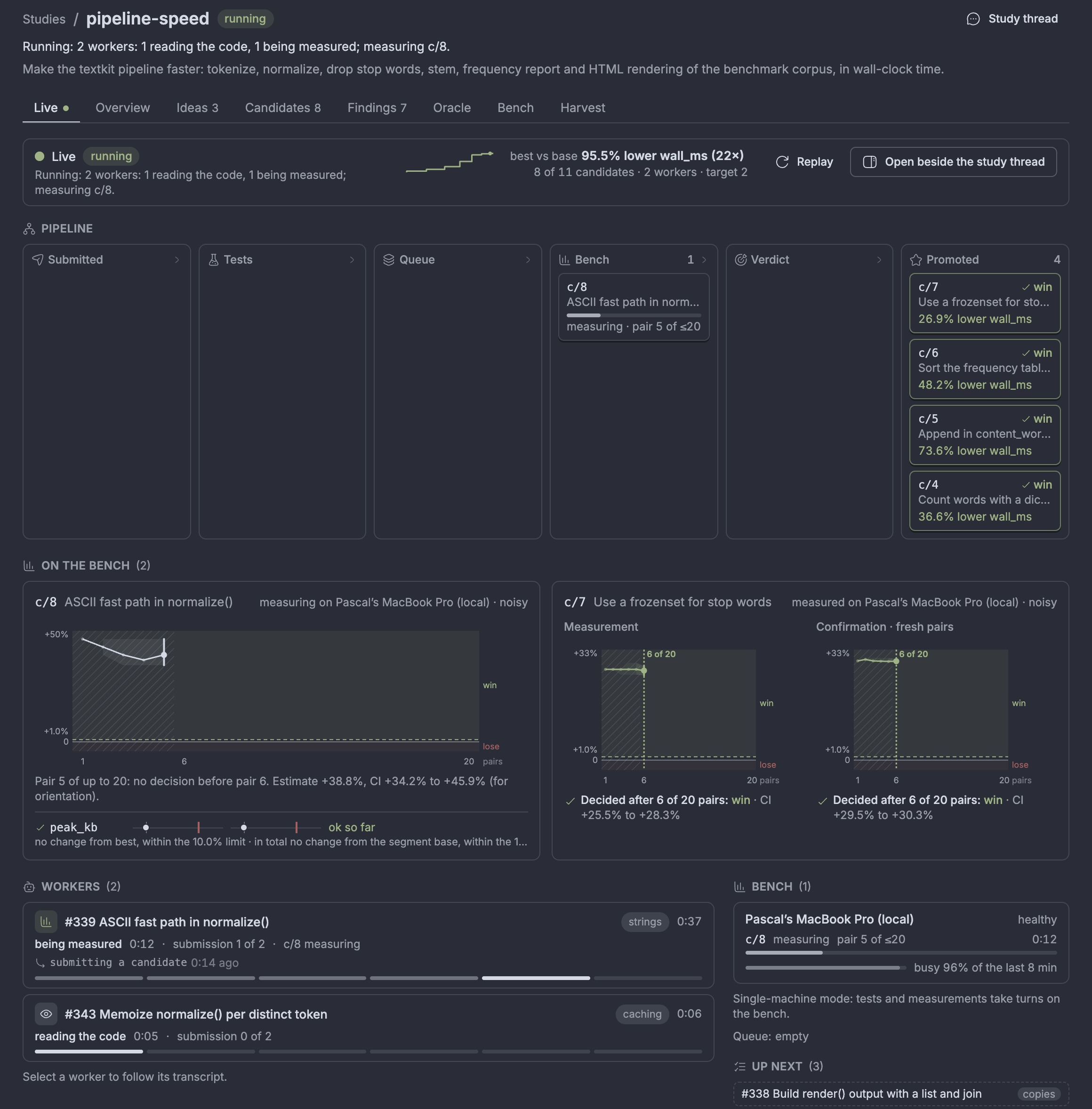 Autoresearch screenshot 1