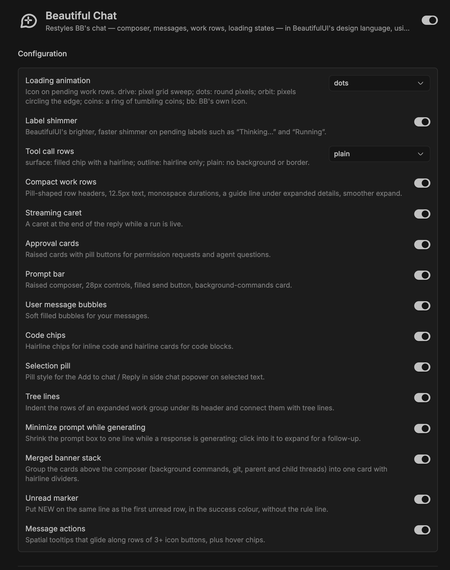 Beautiful Chat screenshot 2