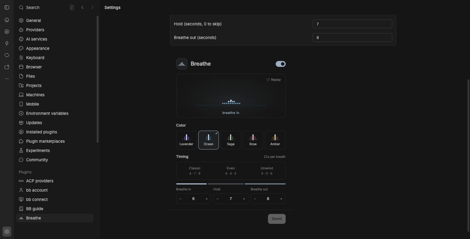 Breathe screenshot 2