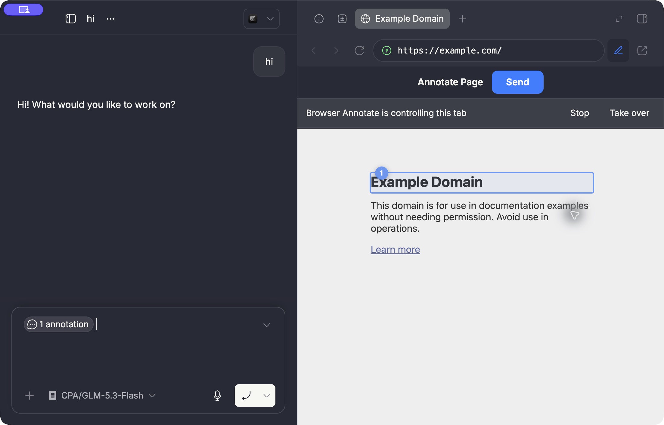 Browser Annotate screenshot 1