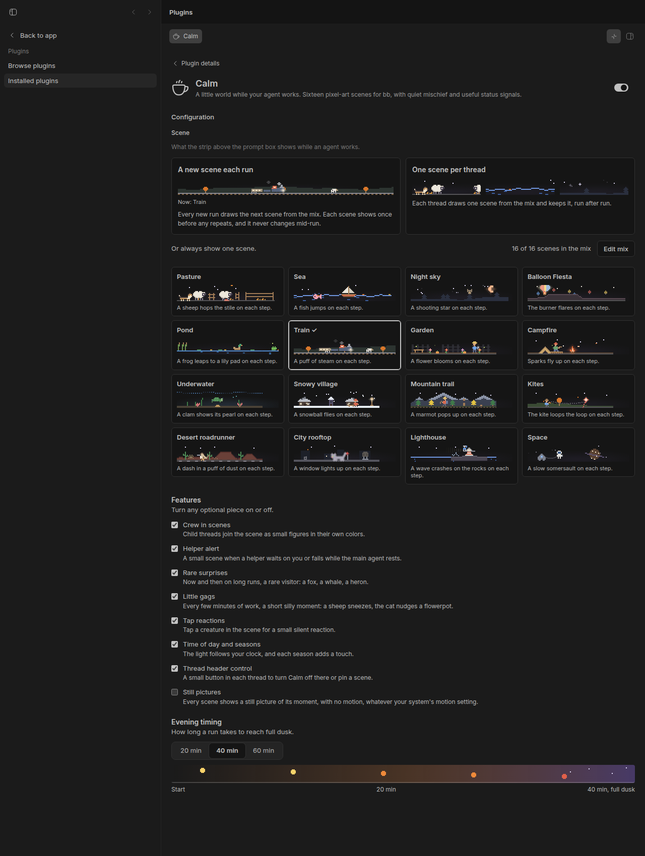 Calm screenshot 5