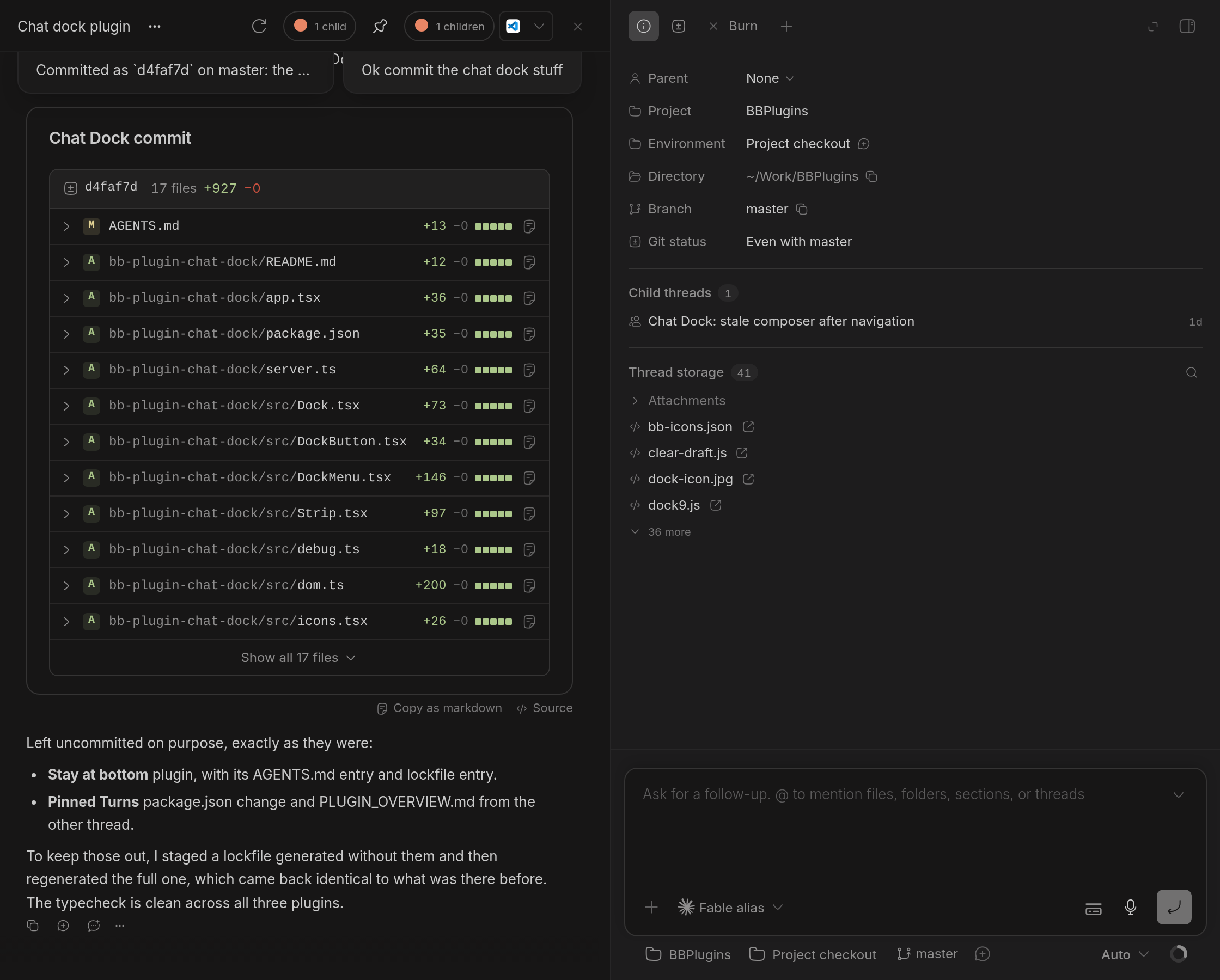 Chat Dock screenshot 1