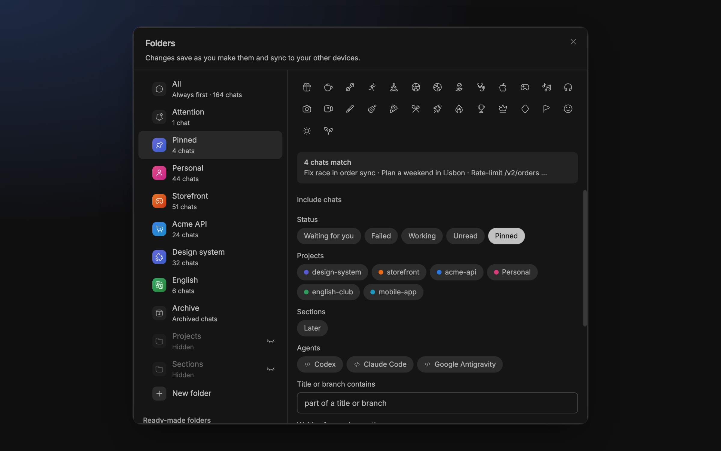 Chat Sidebar screenshot 3