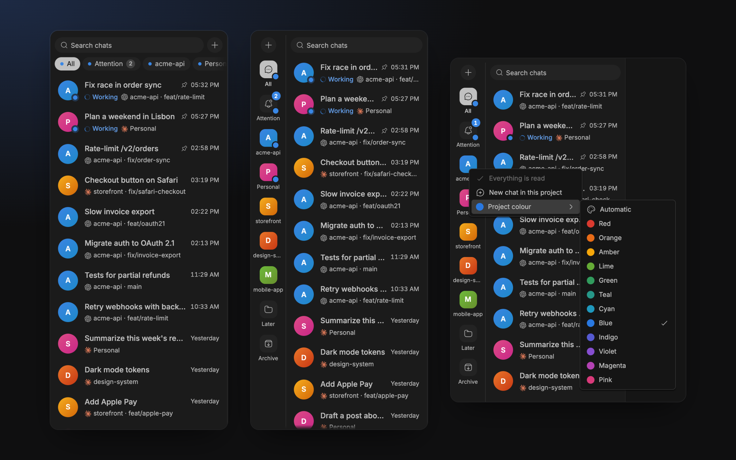 Chat Sidebar screenshot 1