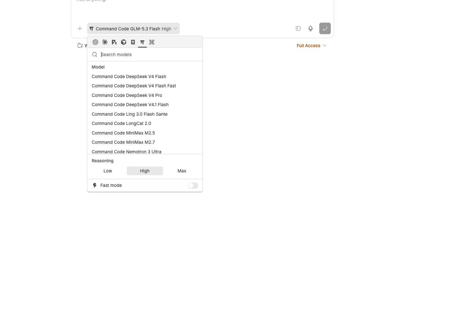 Command Code screenshot 1