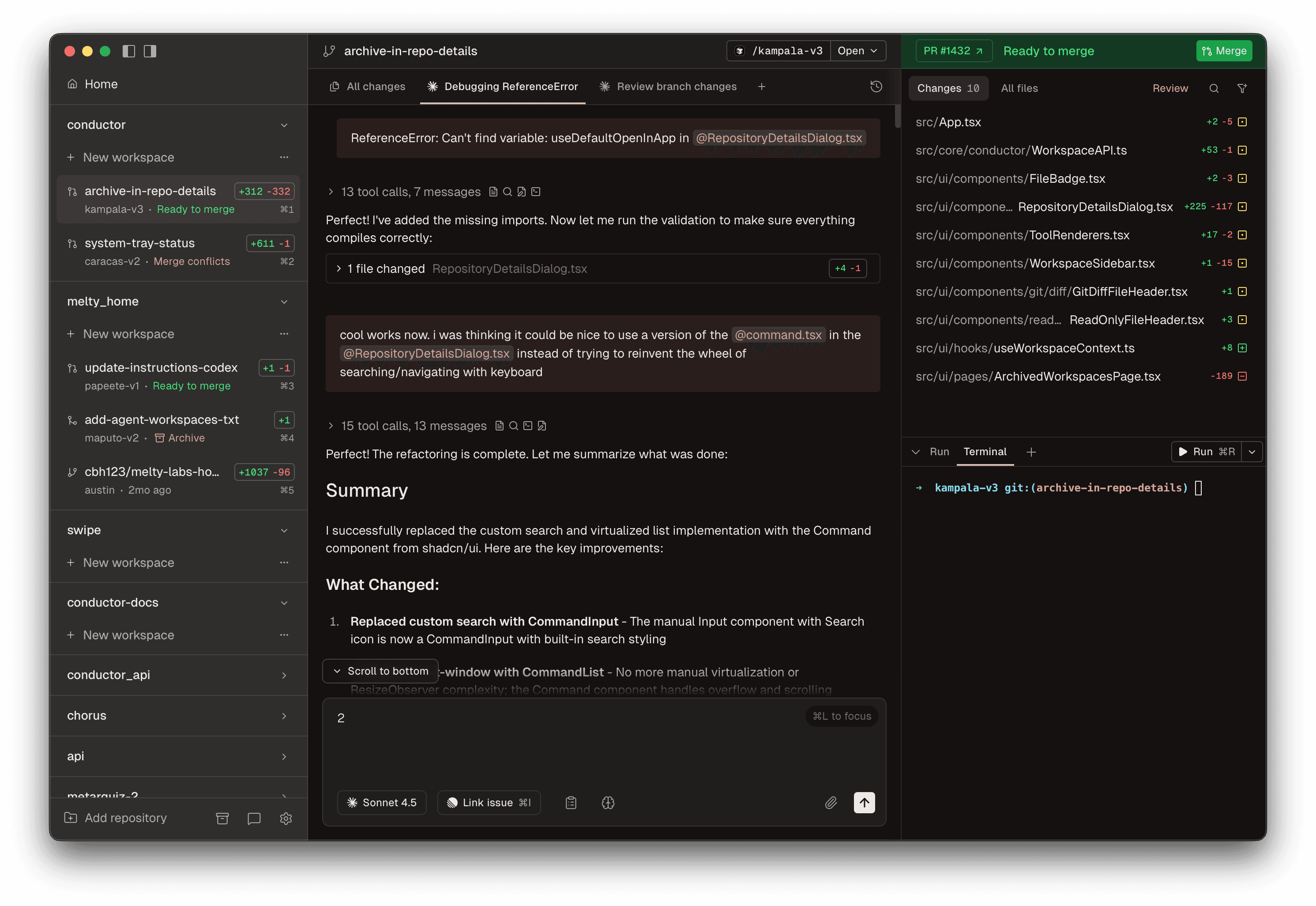Conductor Theme screenshot 1