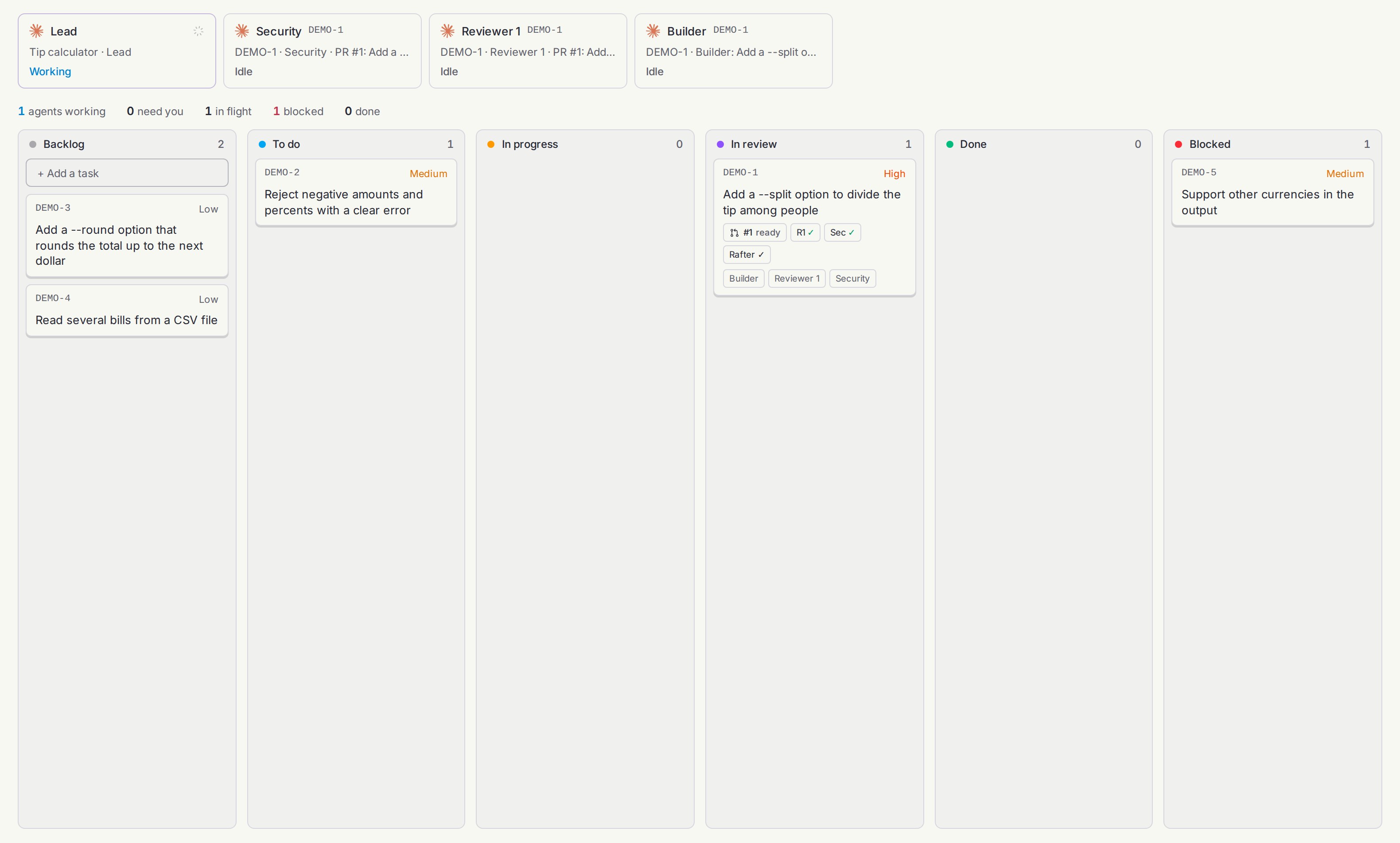 Software Factory screenshot 1