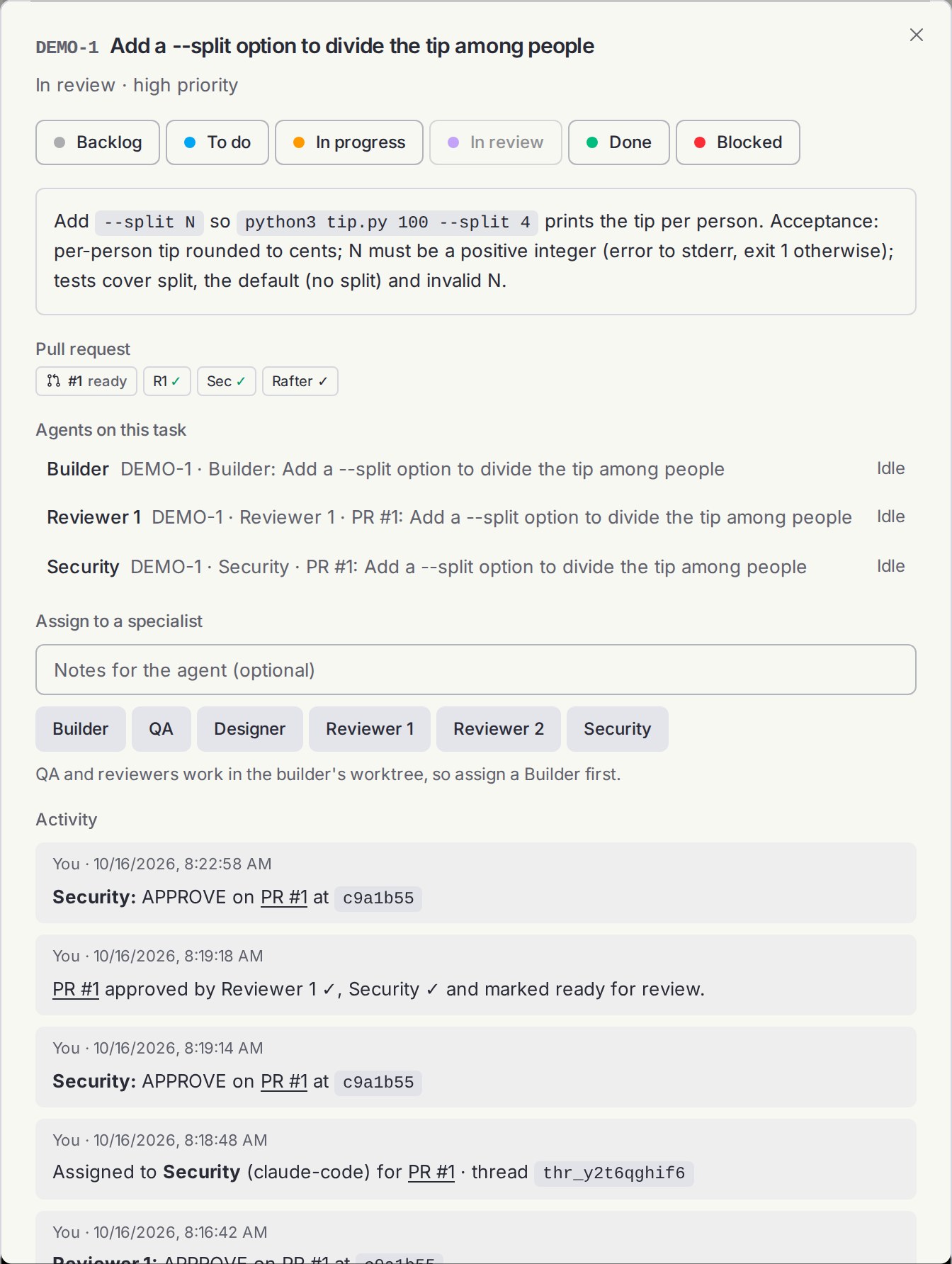 Software Factory screenshot 2