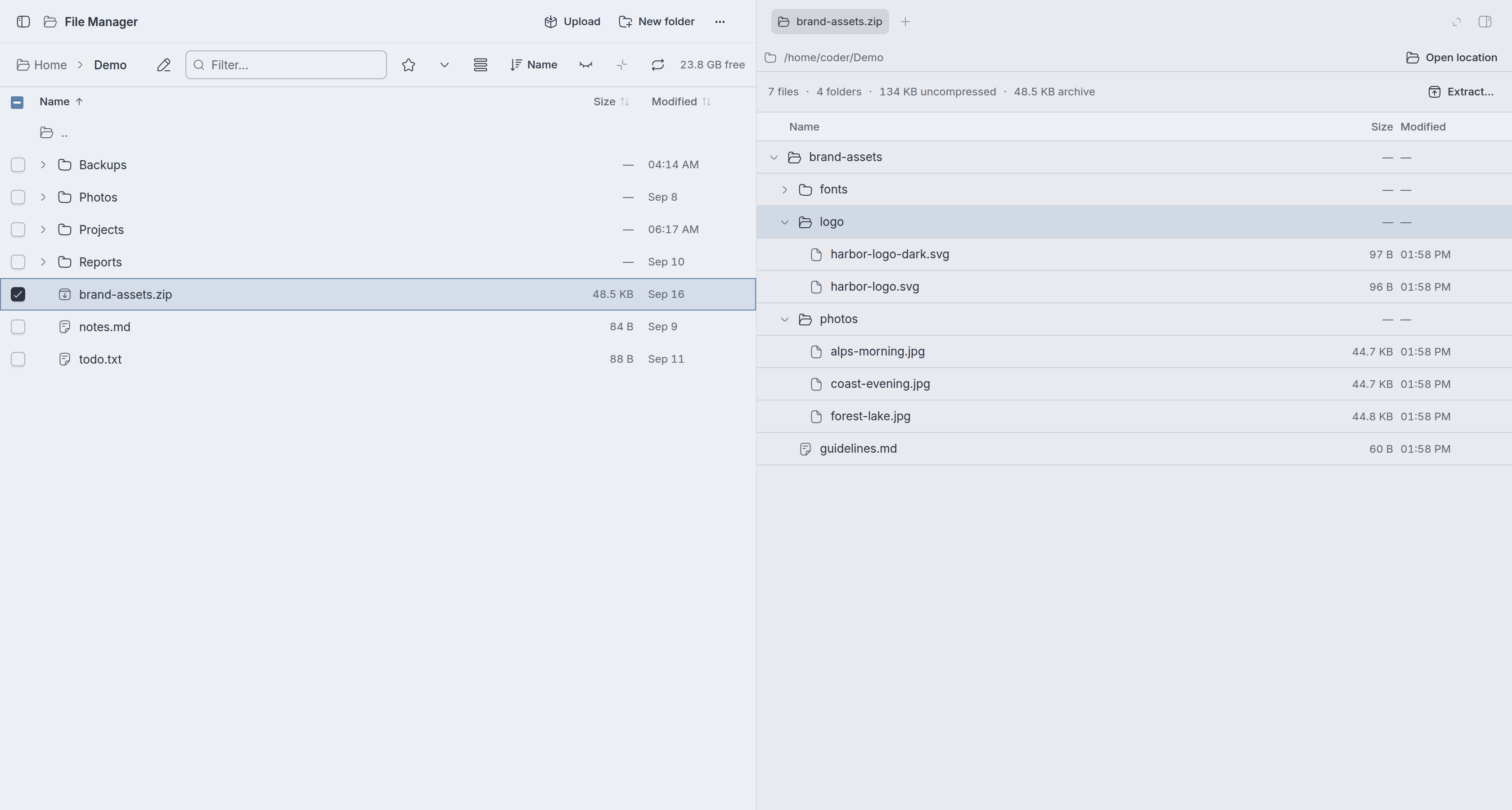 File Manager screenshot 3