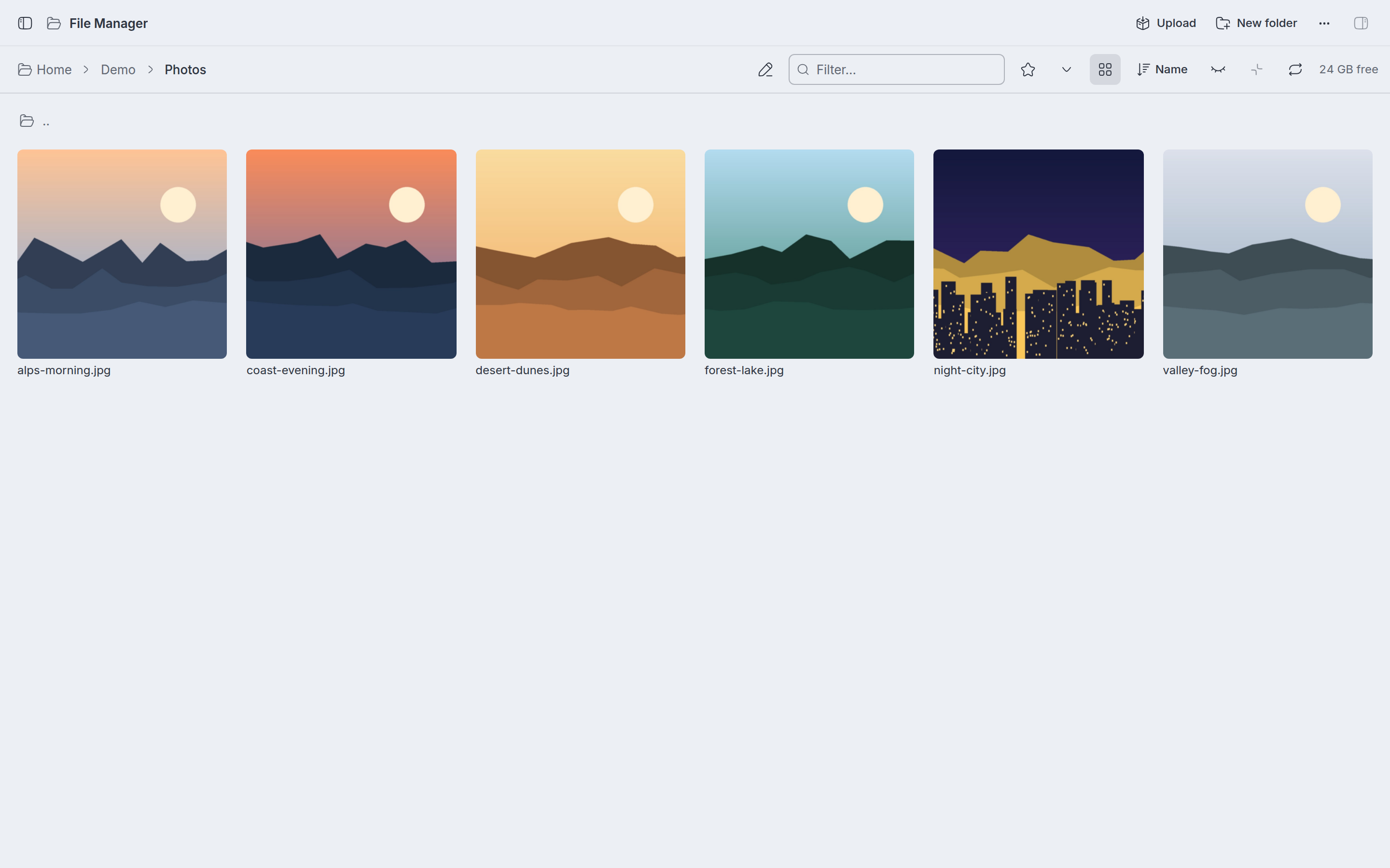 File Manager screenshot 2