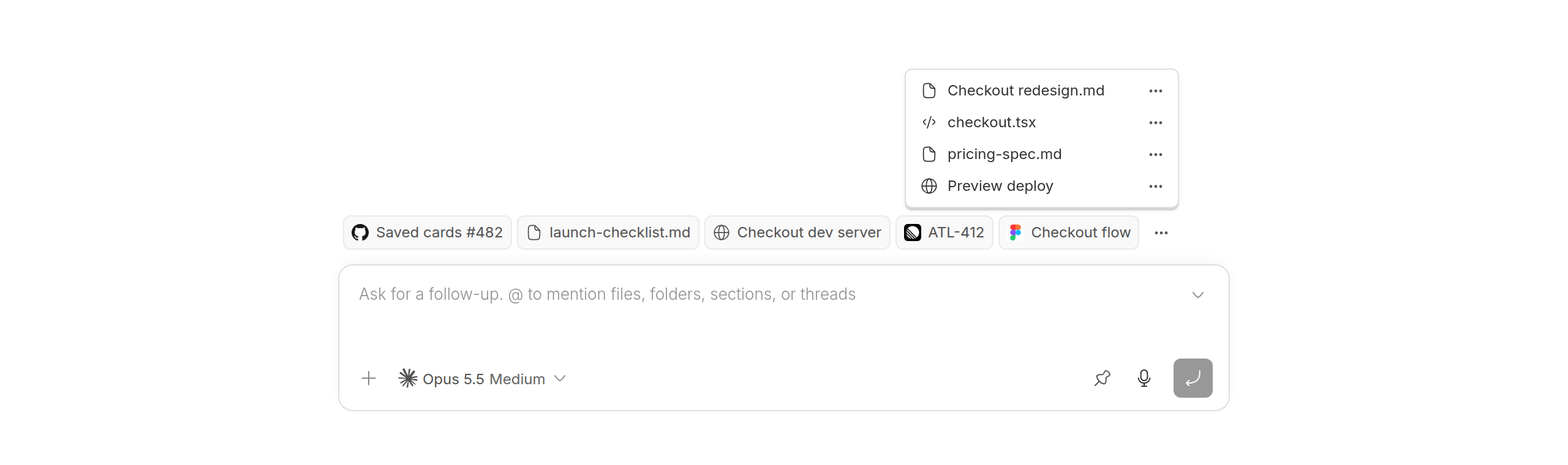 Pinned Files & Links screenshot 2