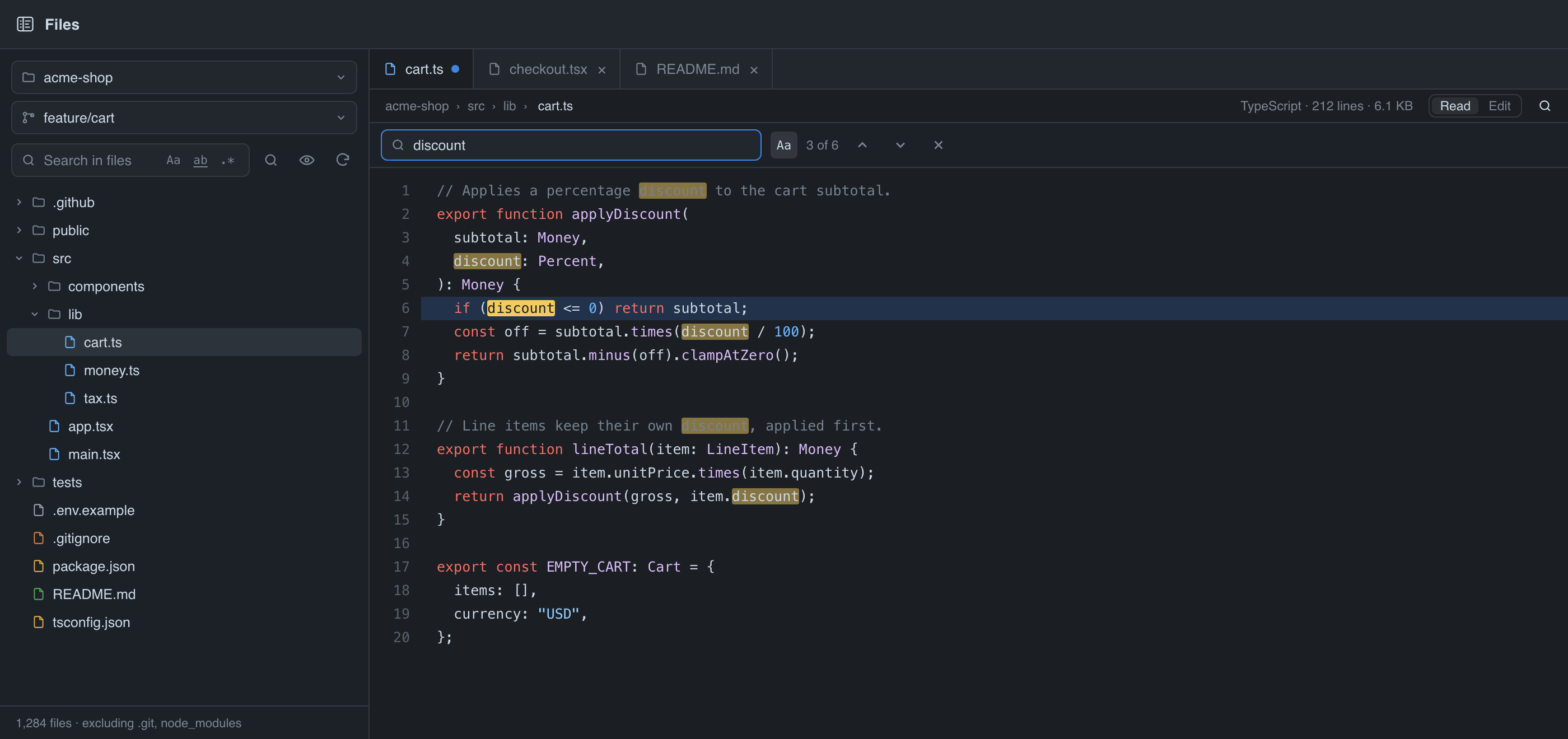 Files screenshot 2