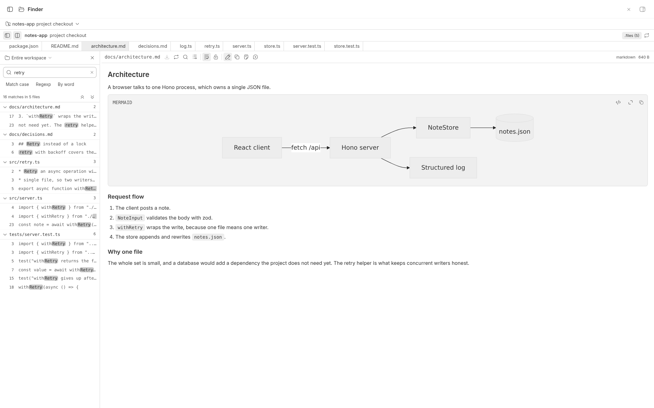 Finder screenshot 2