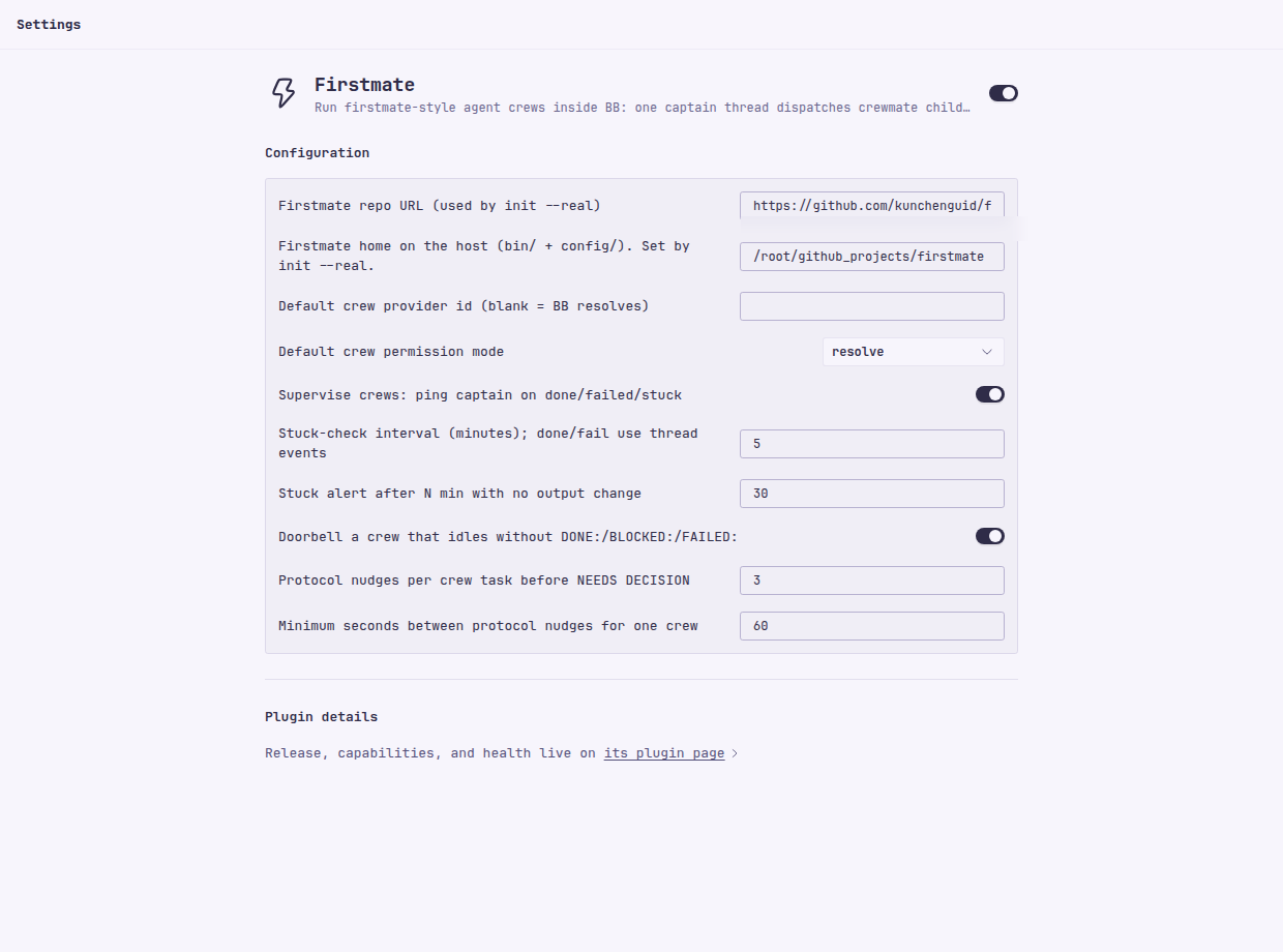 Firstmate screenshot 2