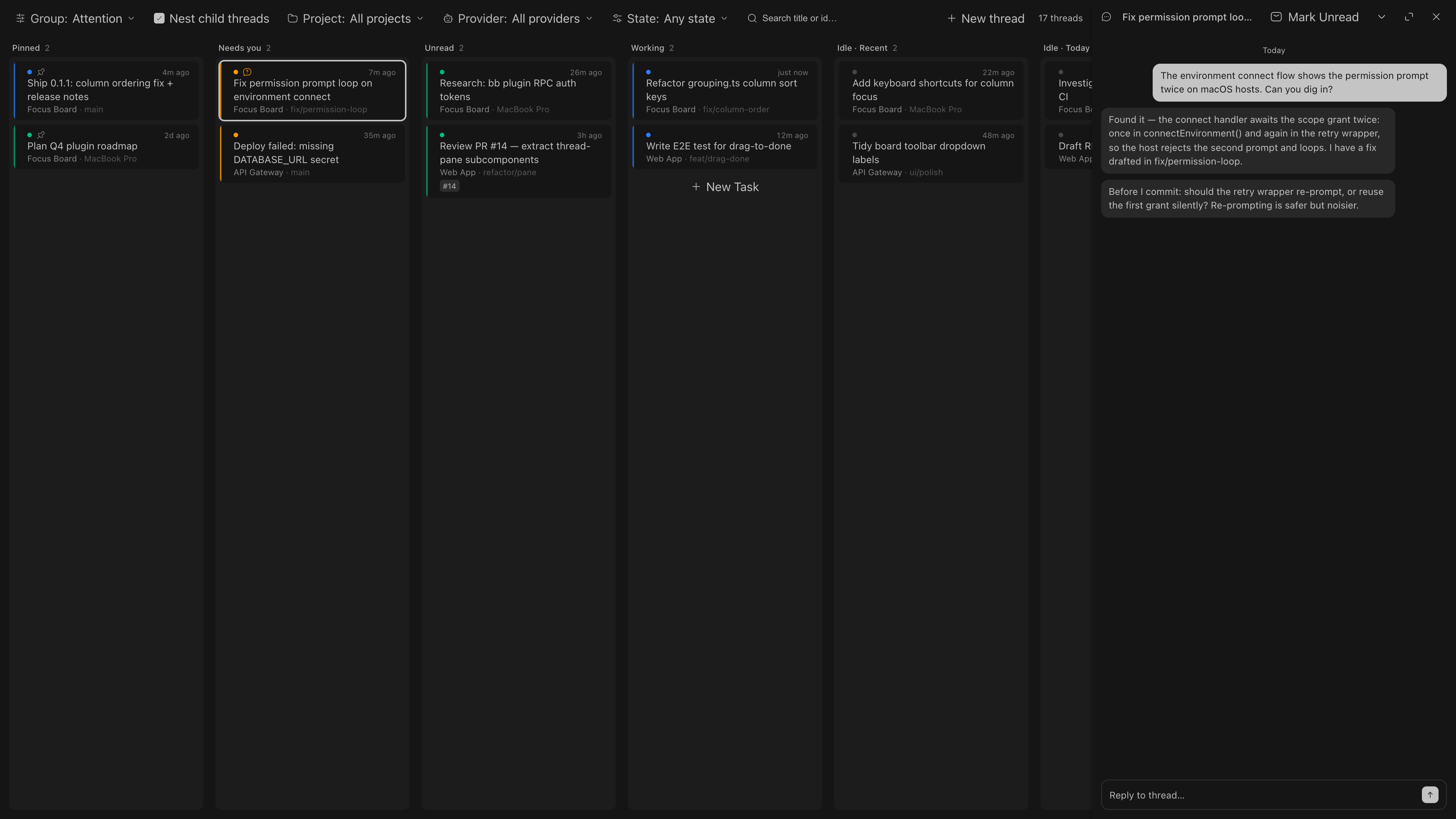 Focus Board screenshot 1