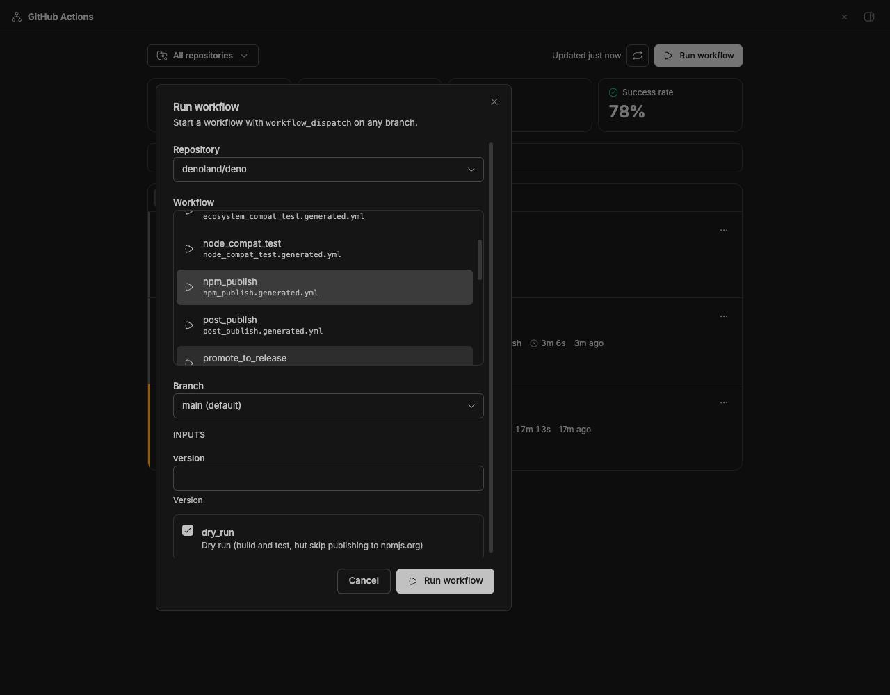 GitHub Actions screenshot 3