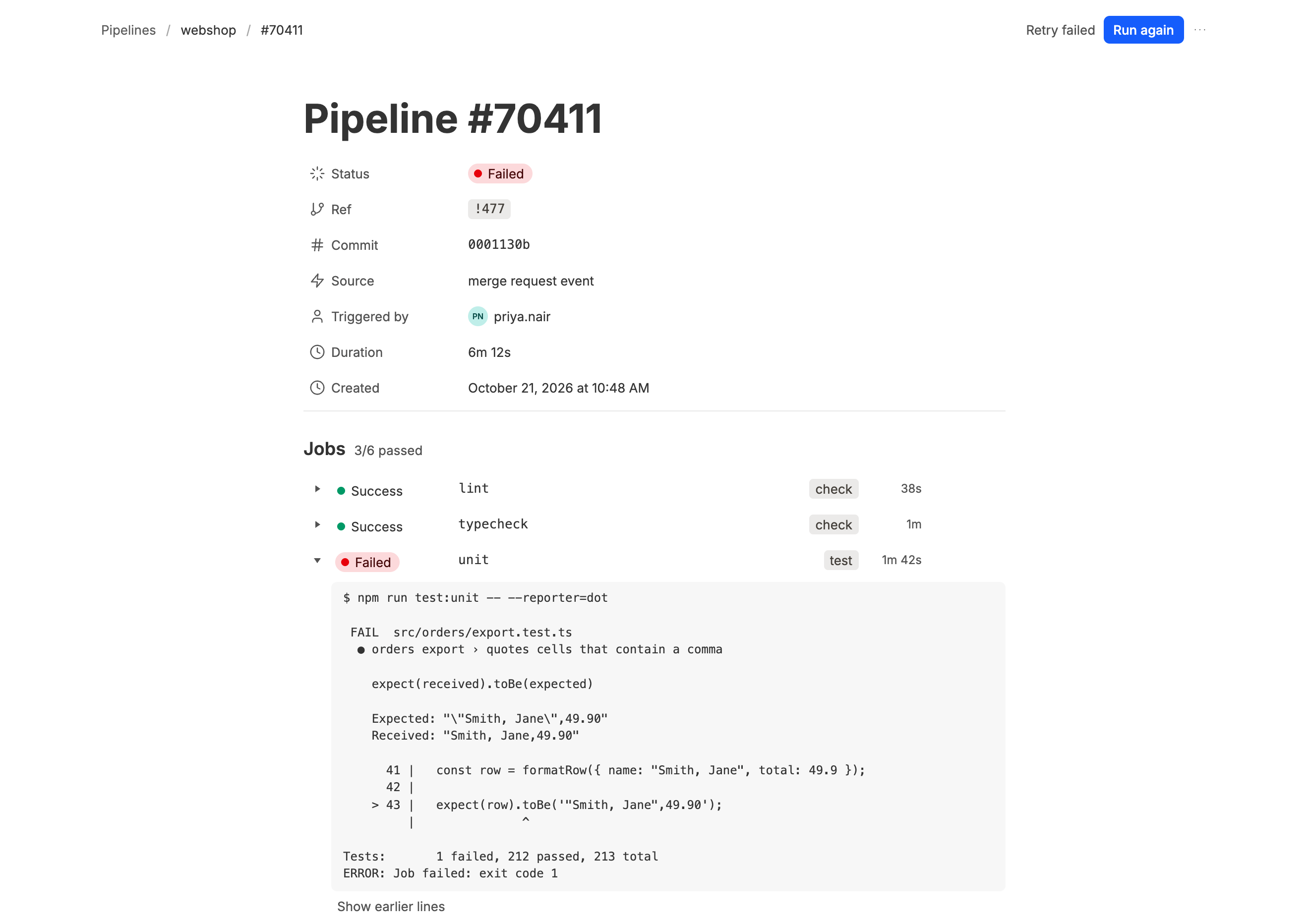 GitLab Interface (Notion style) screenshot 3