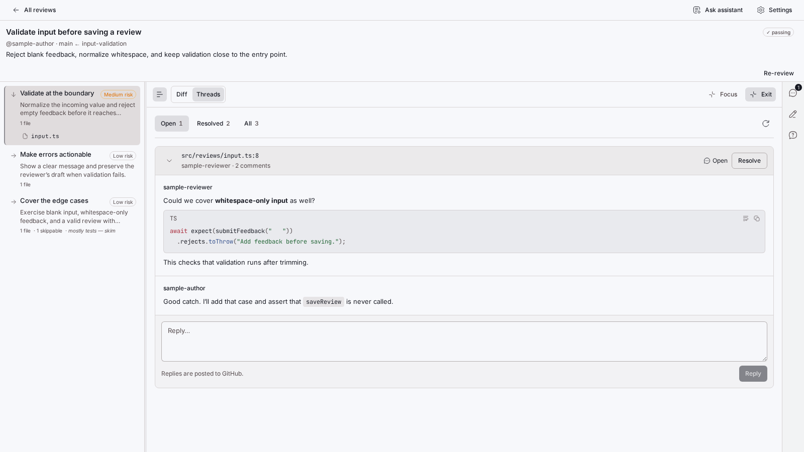 Guided Review screenshot 3