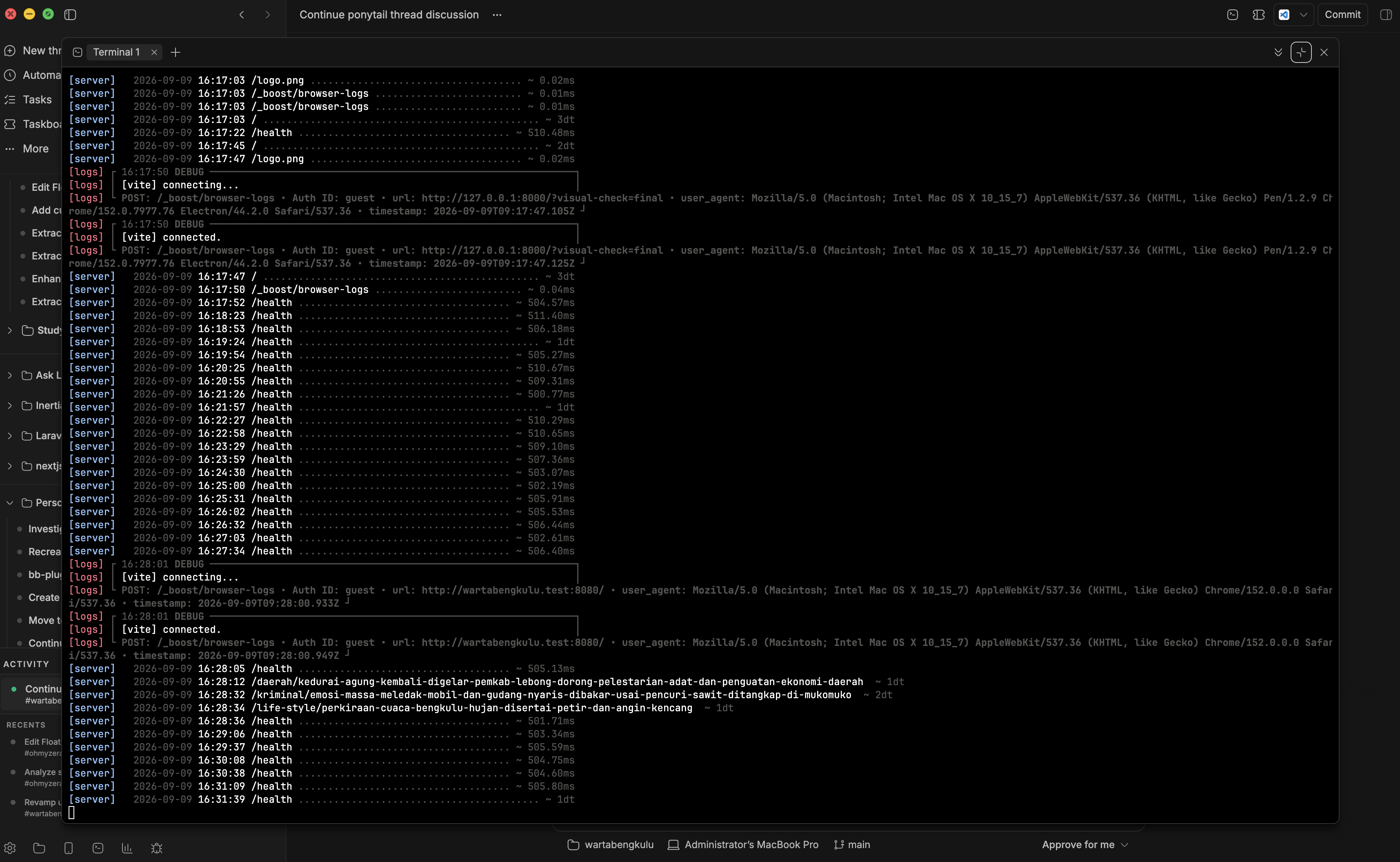 Hmm Floating Terminal screenshot 2