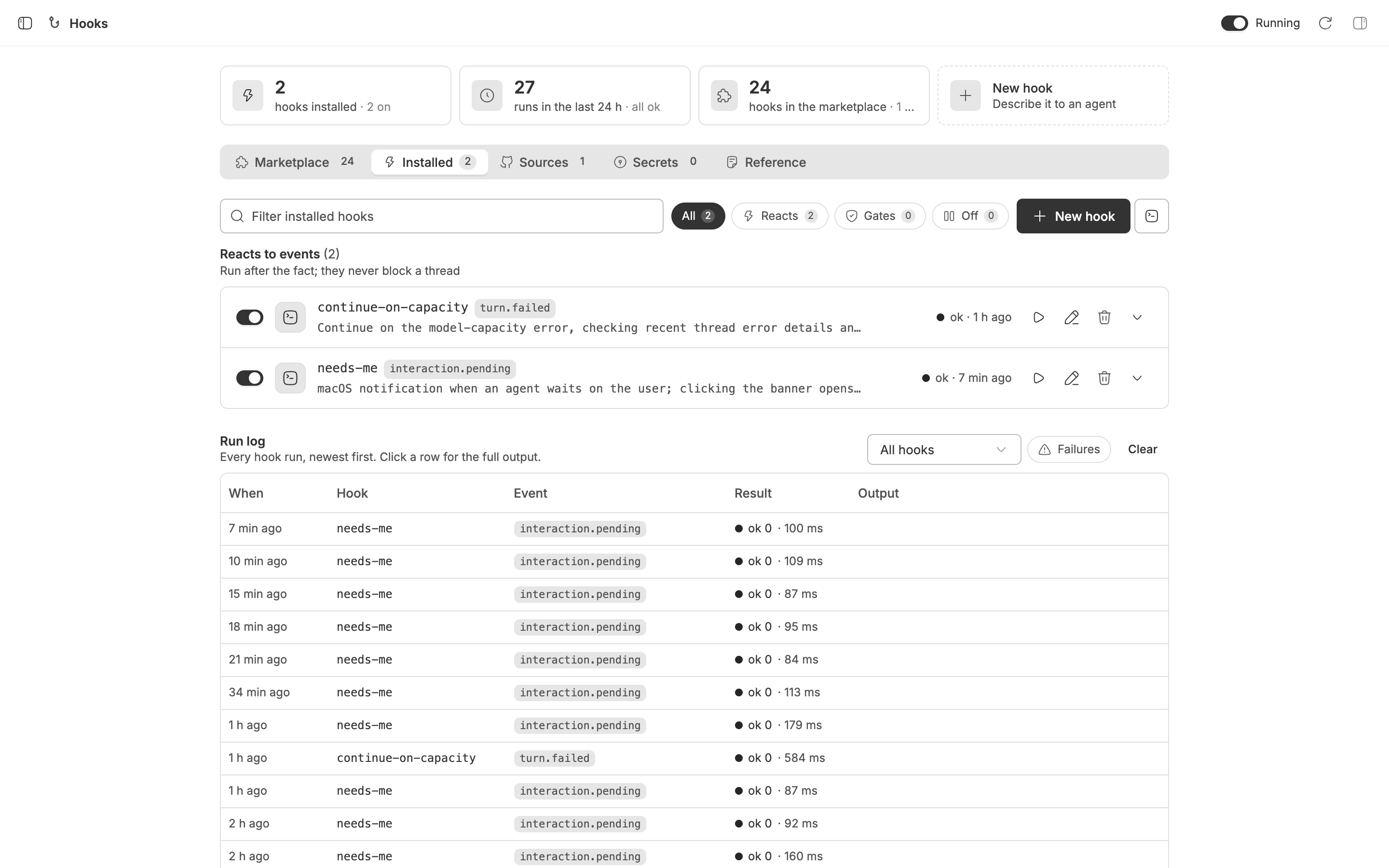 Hooks screenshot 2