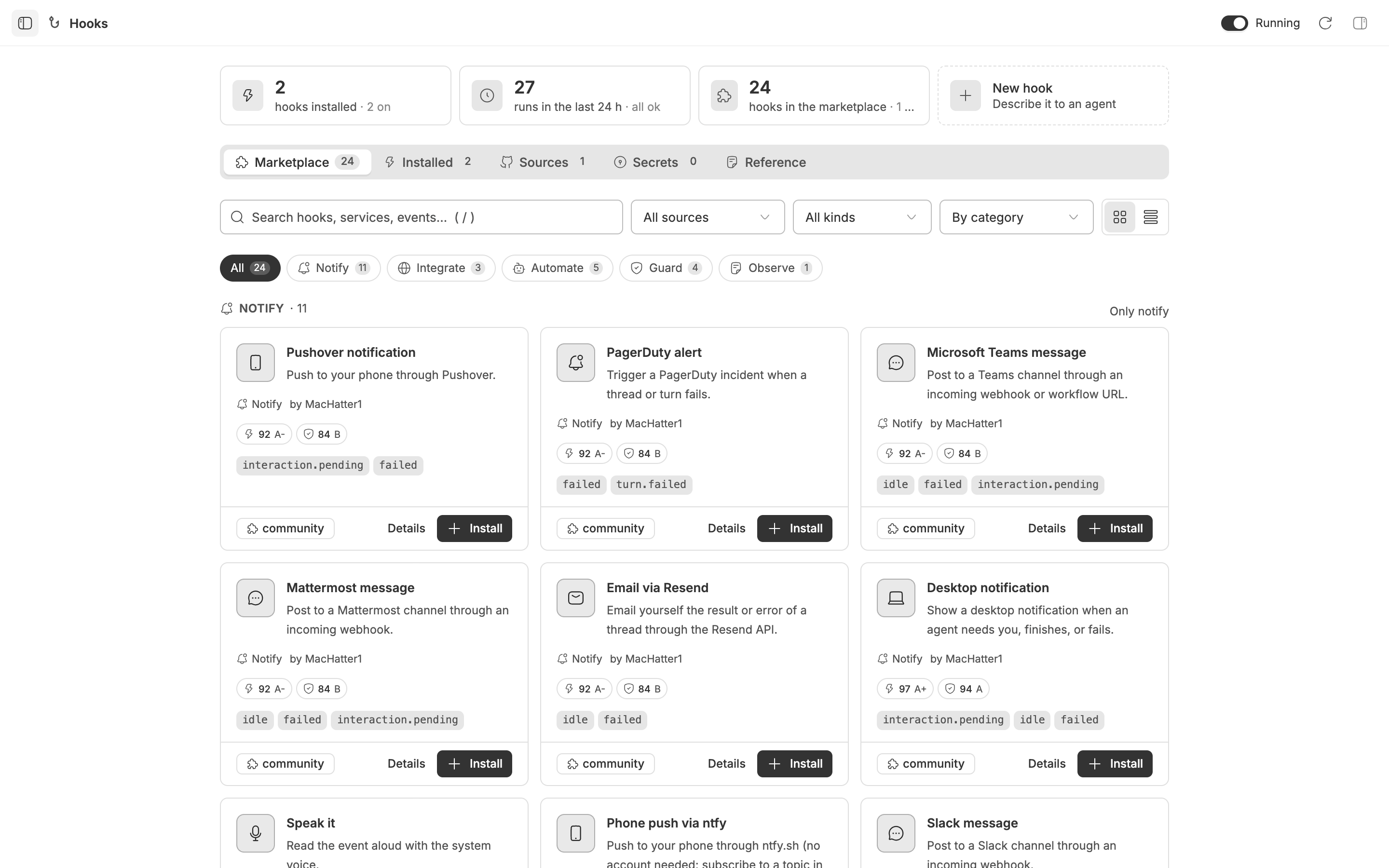 Hooks screenshot 1