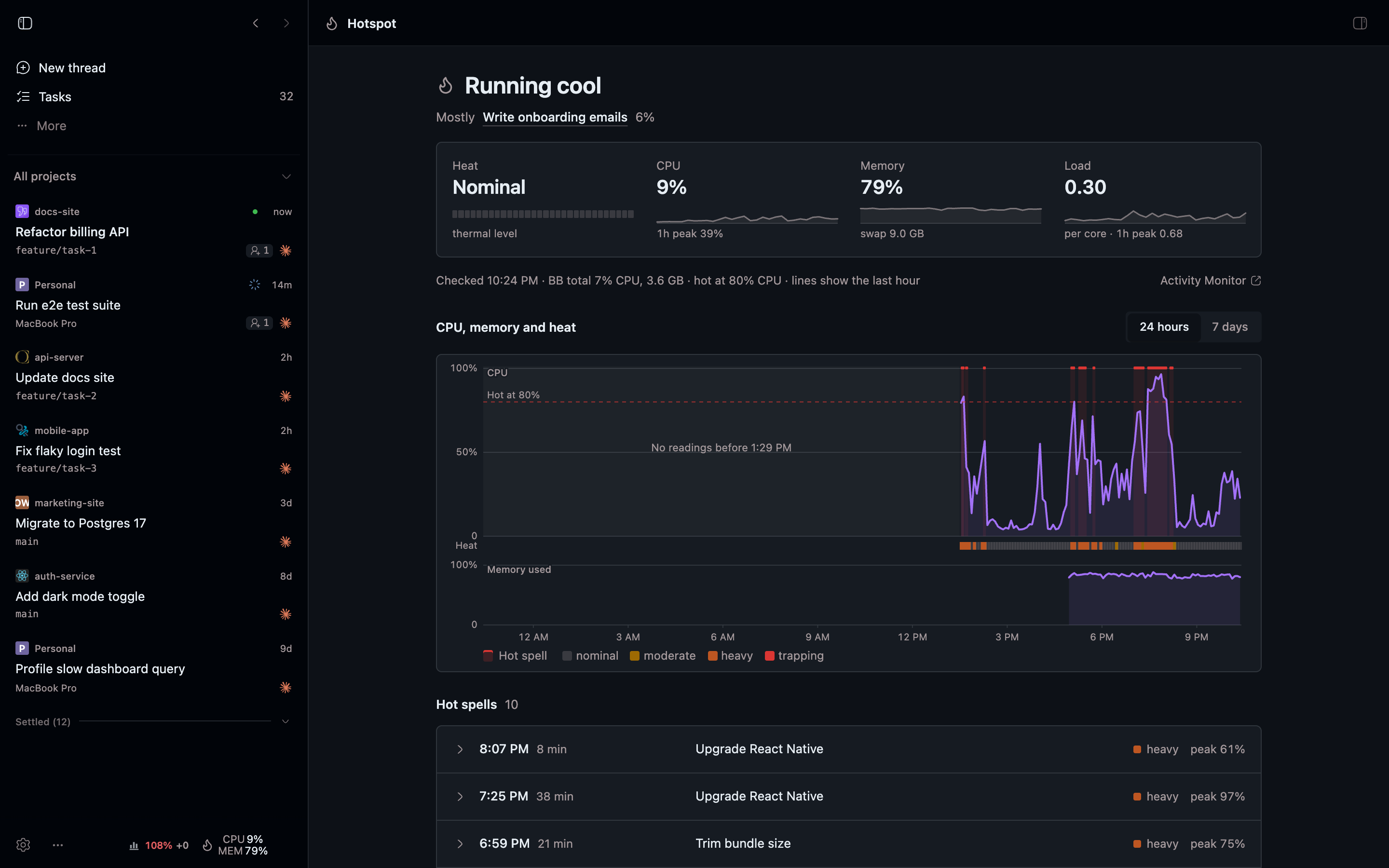 Hotspot screenshot 2