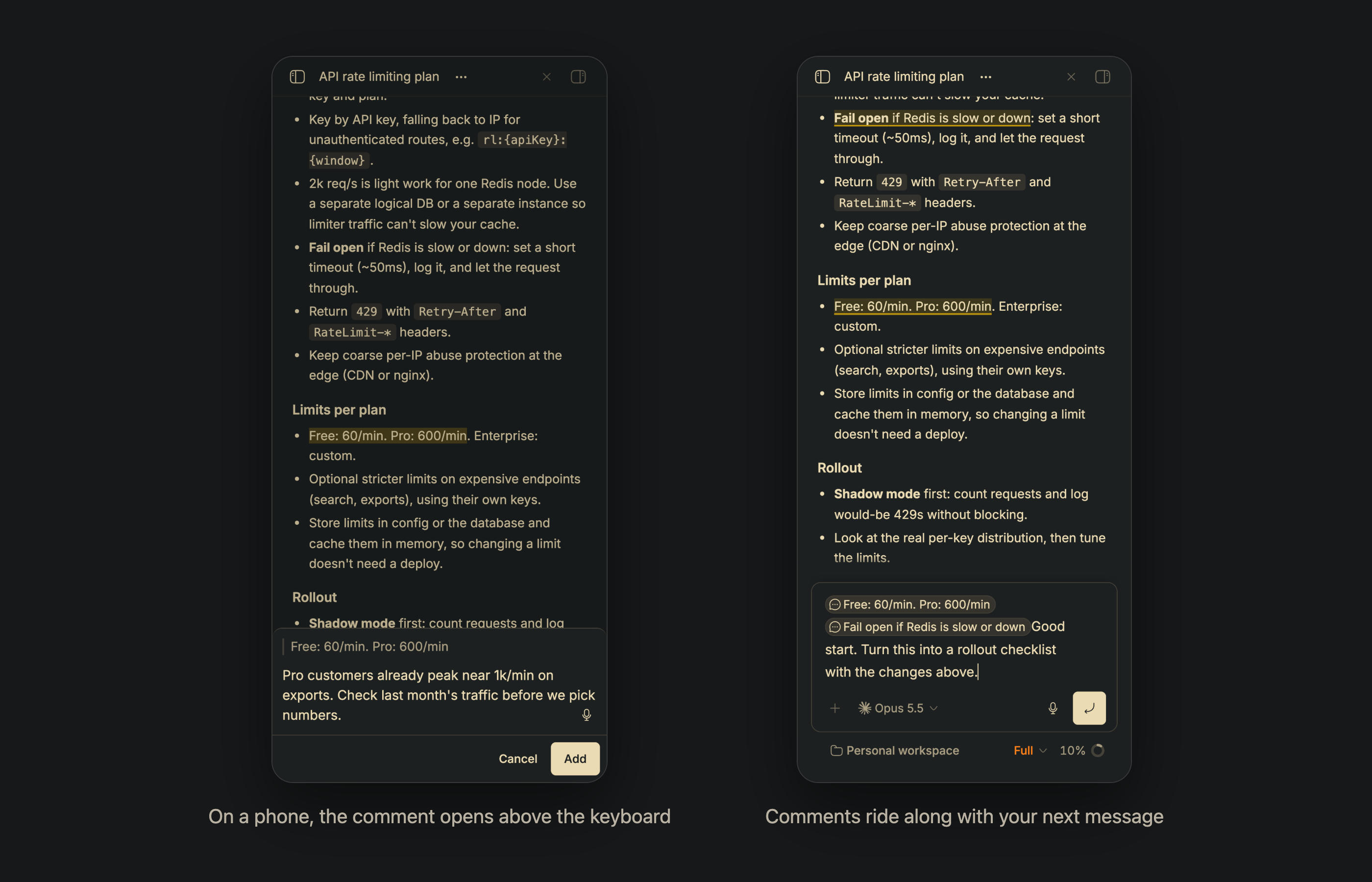Inline Comments screenshot 4