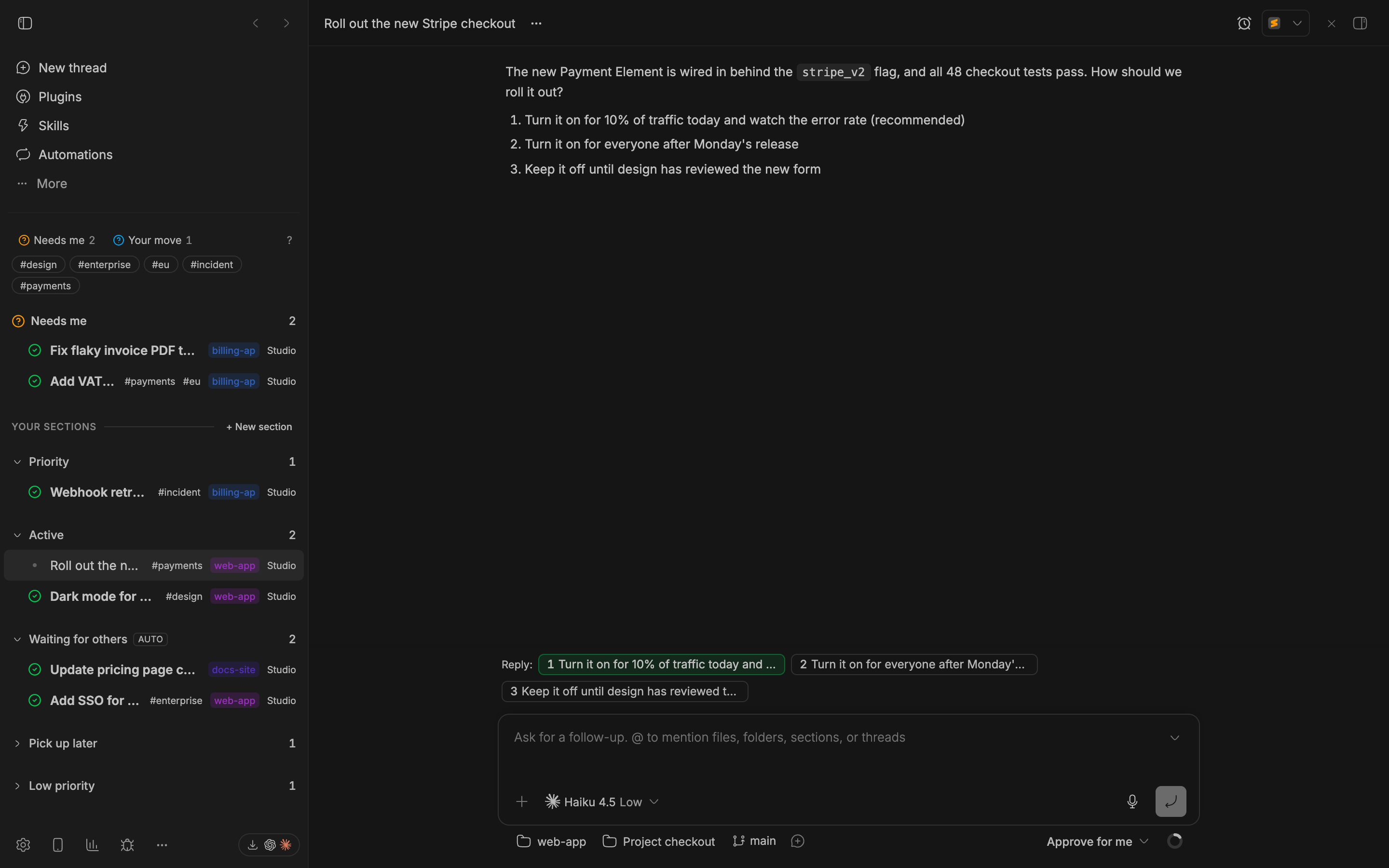 JB Flow screenshot 1