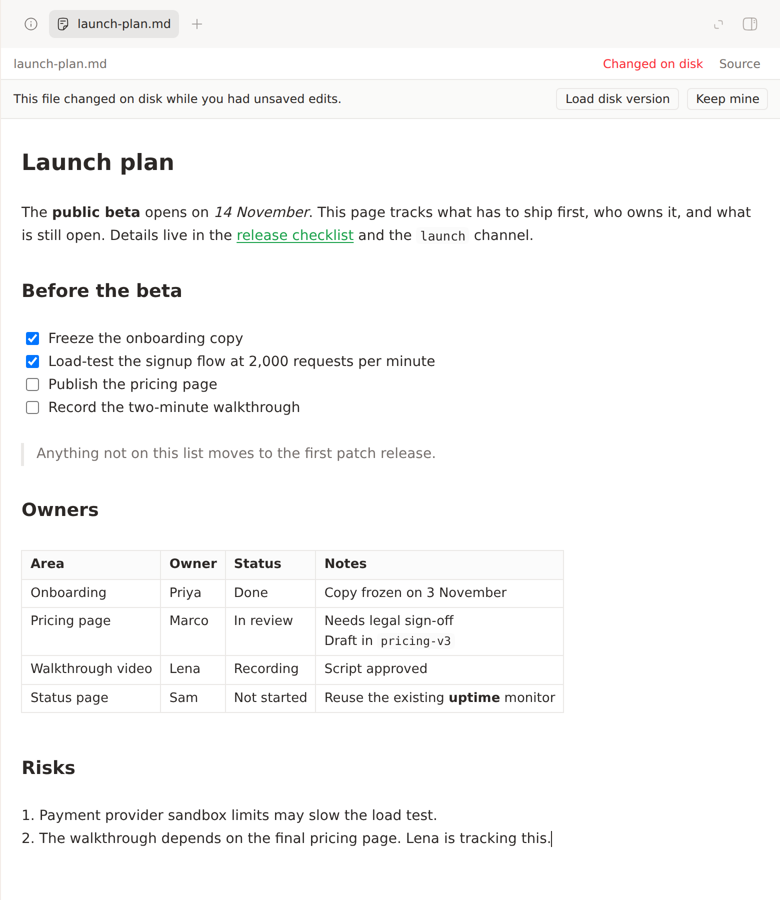 Live Markdown screenshot 3