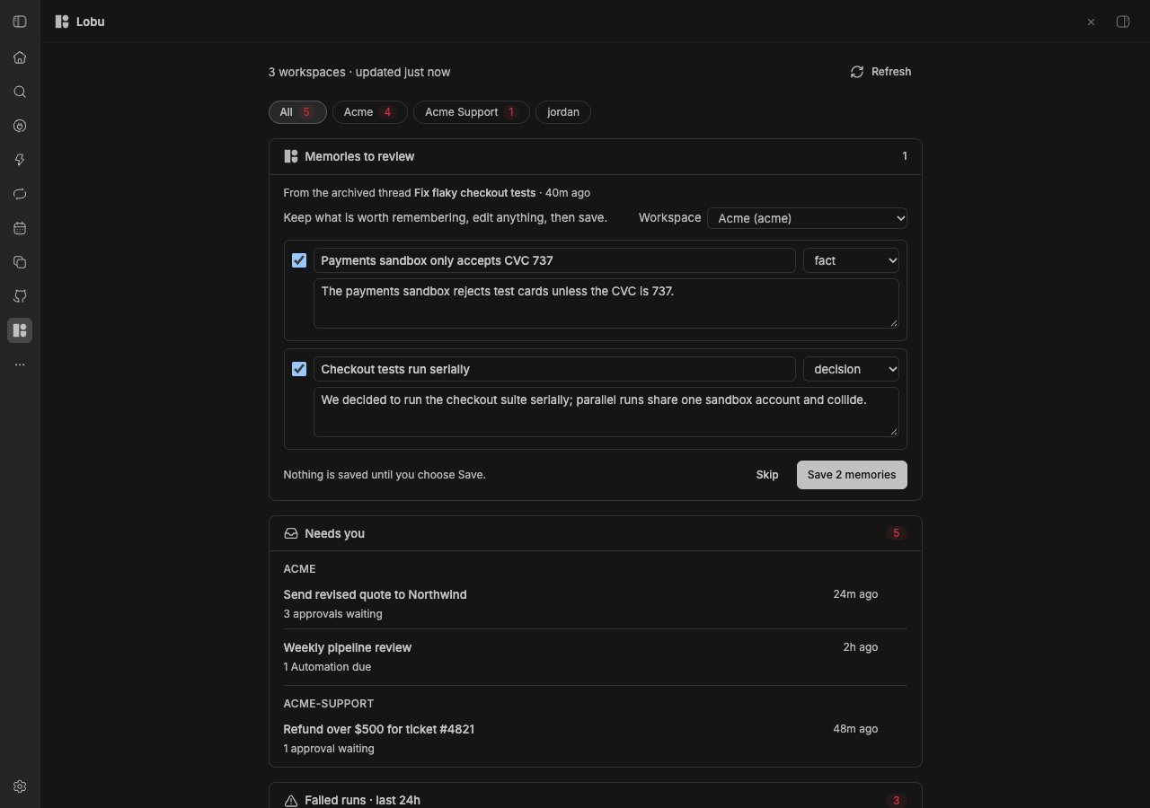 Lobu screenshot 1