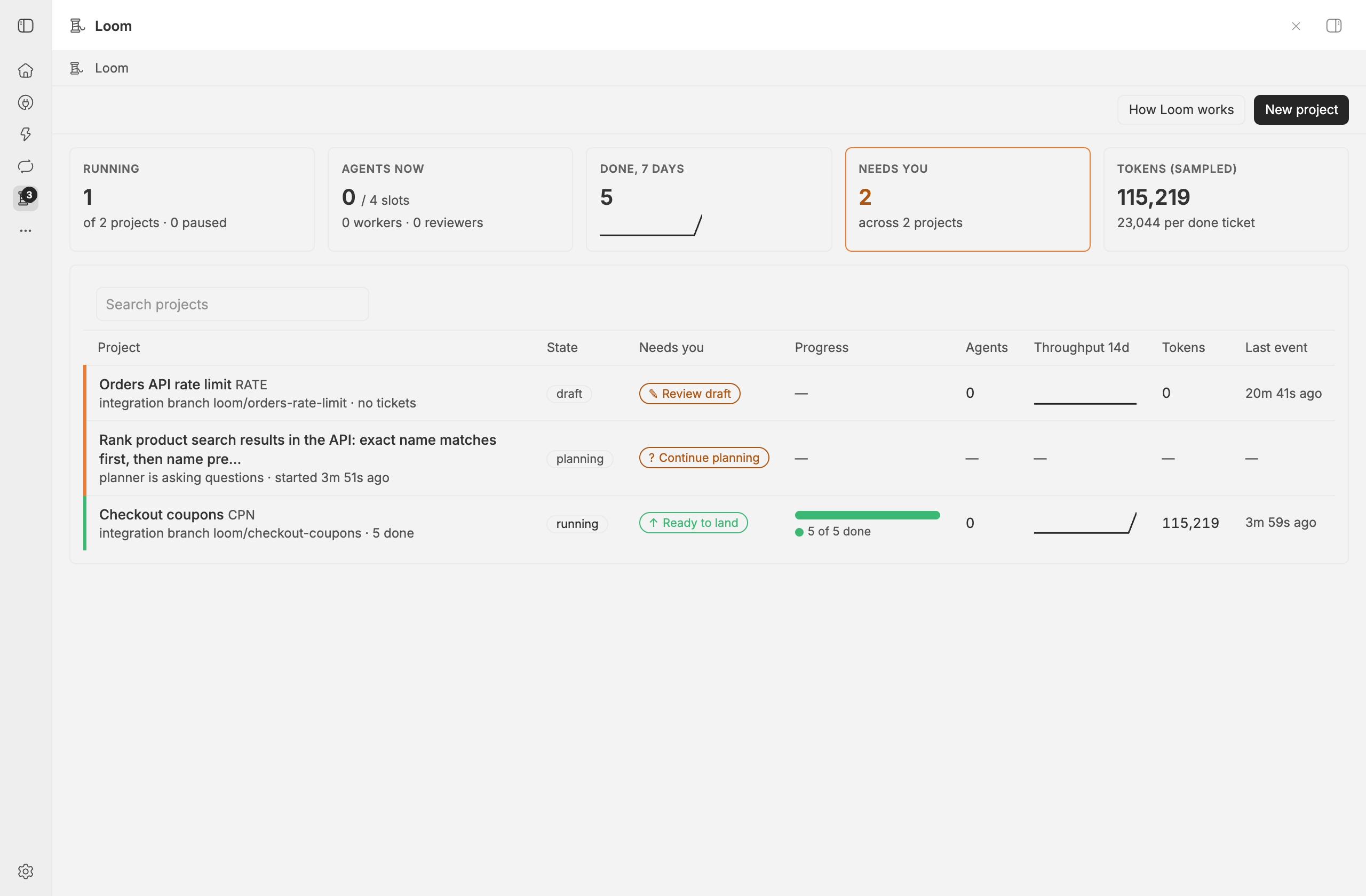 Loom screenshot 1