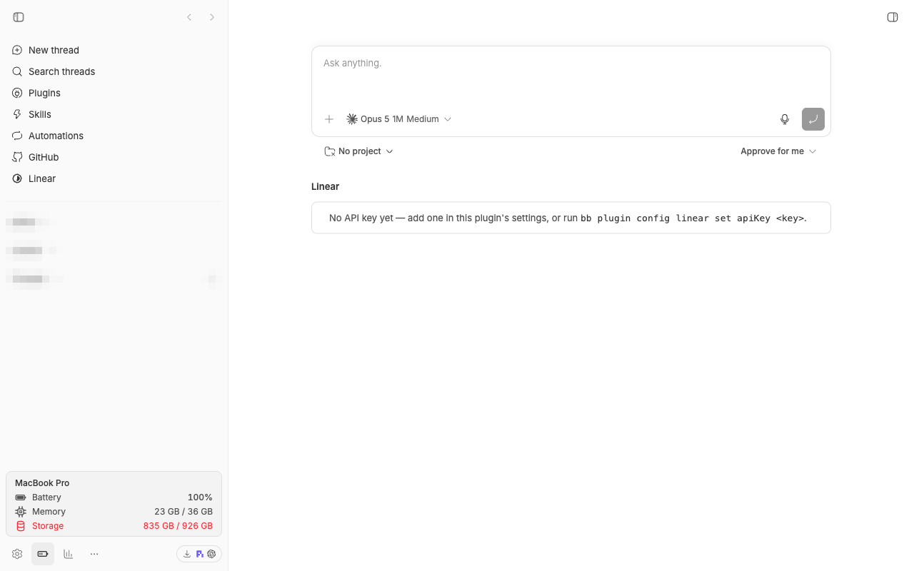 Machine Status screenshot 1