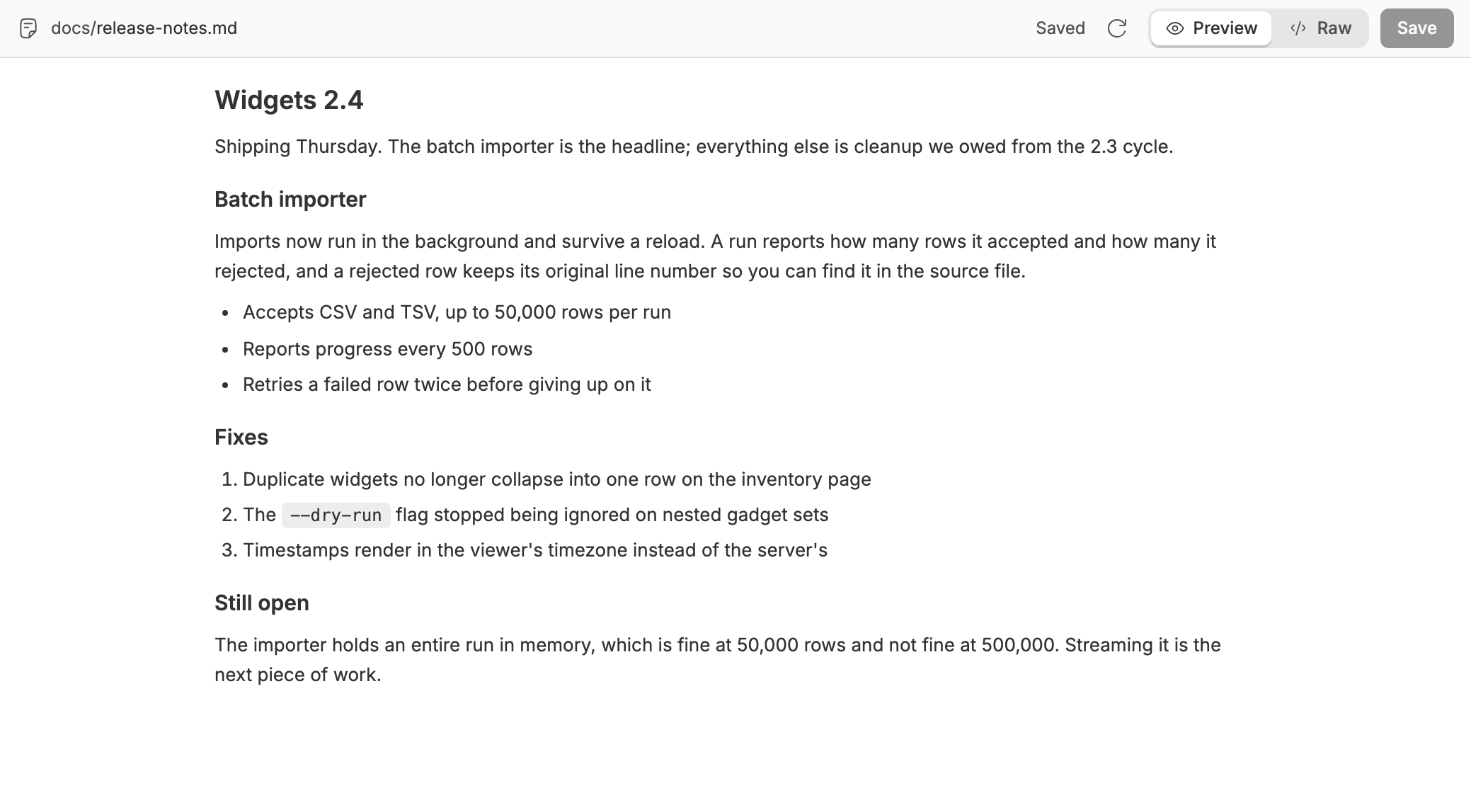 Markdown Editor screenshot 2