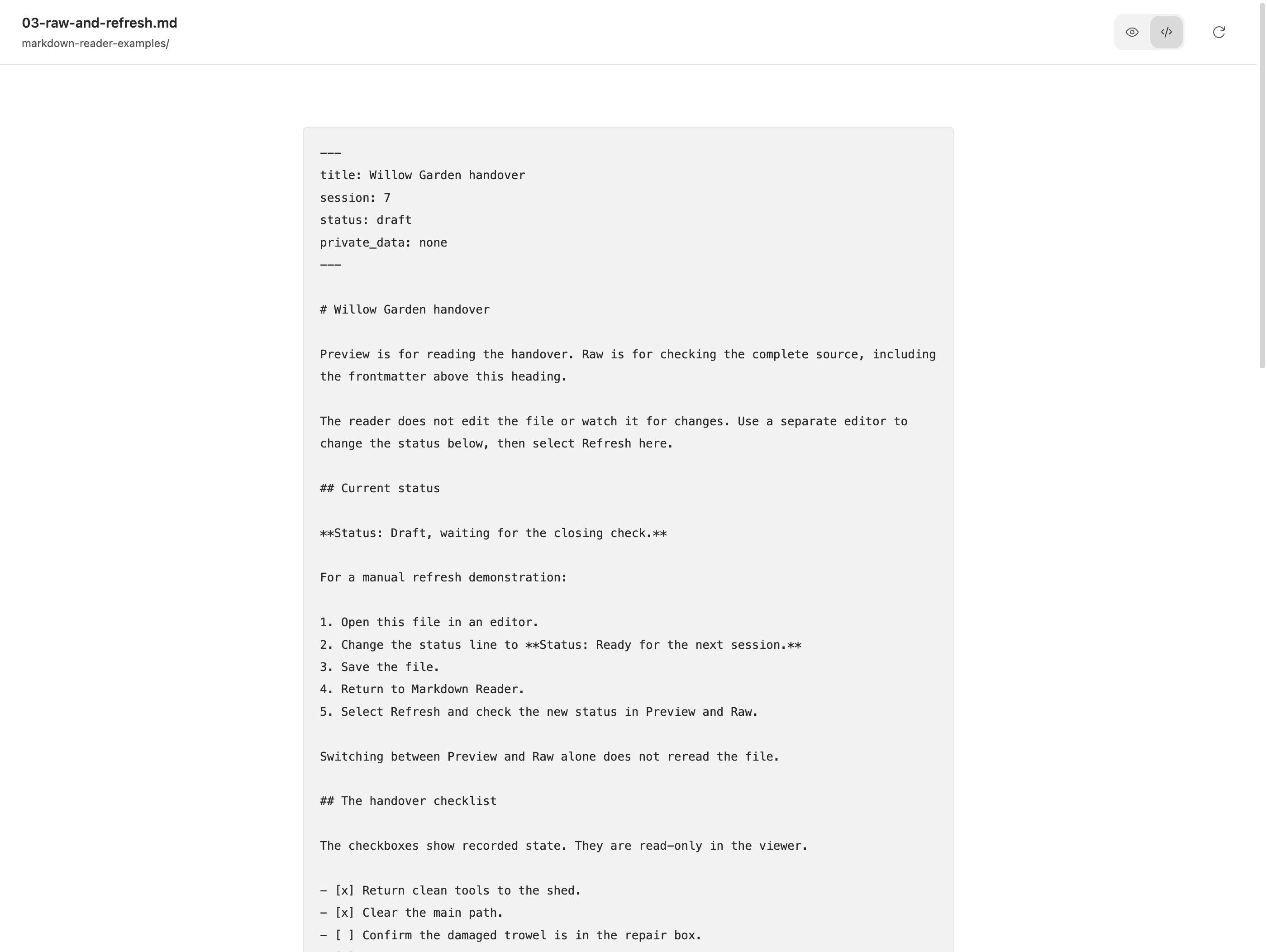 Markdown Reader screenshot 4