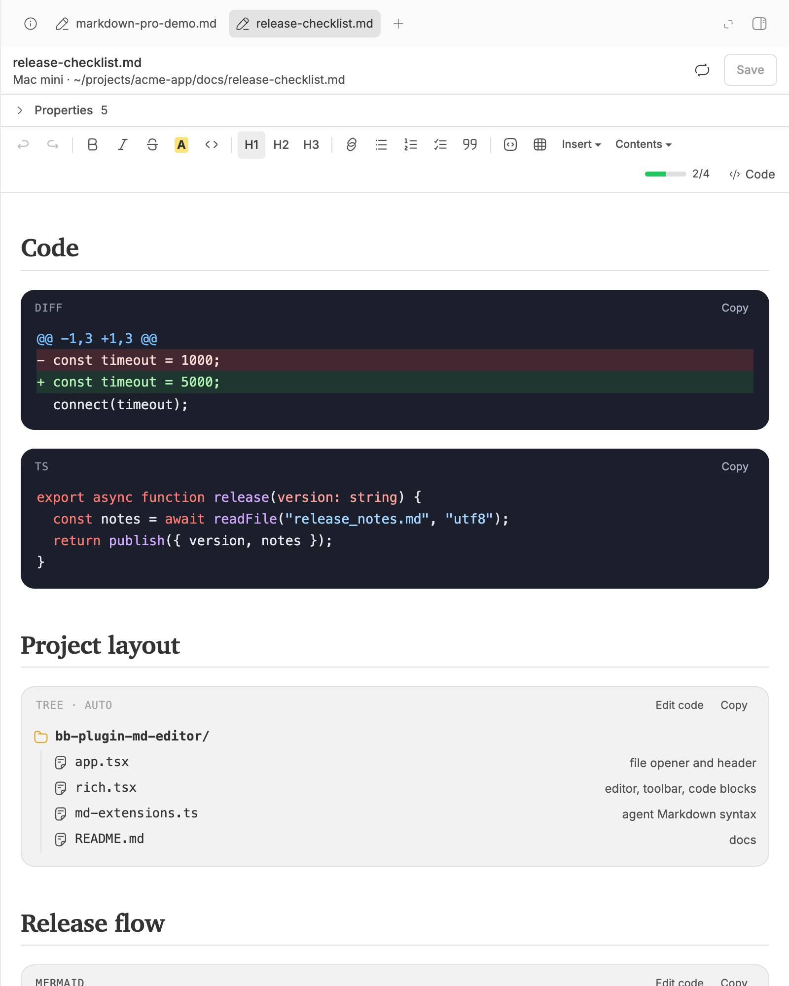 Markdown PRO screenshot 4