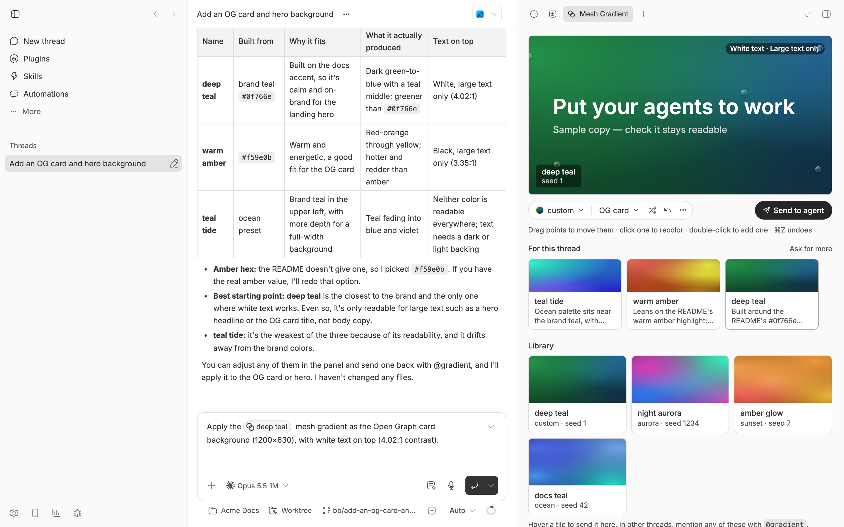 Mesh Gradient screenshot 2