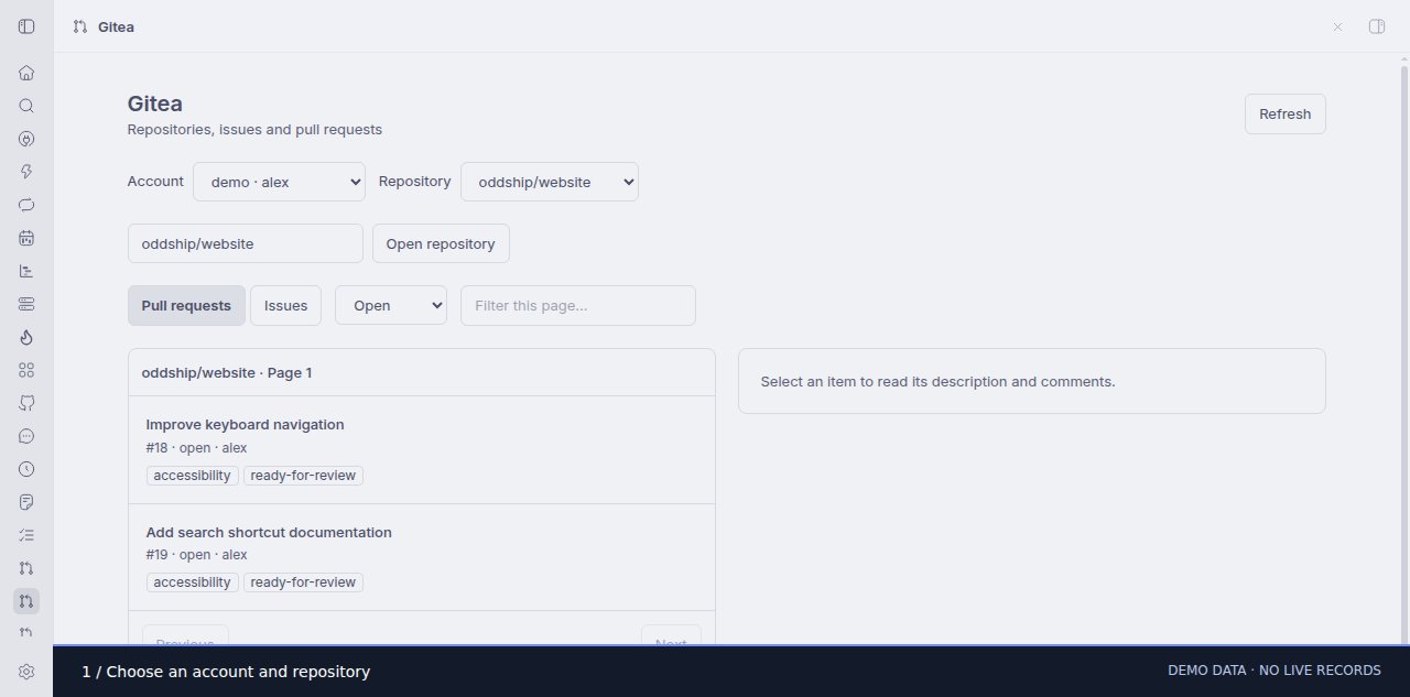 Gitea CLI screenshot 2