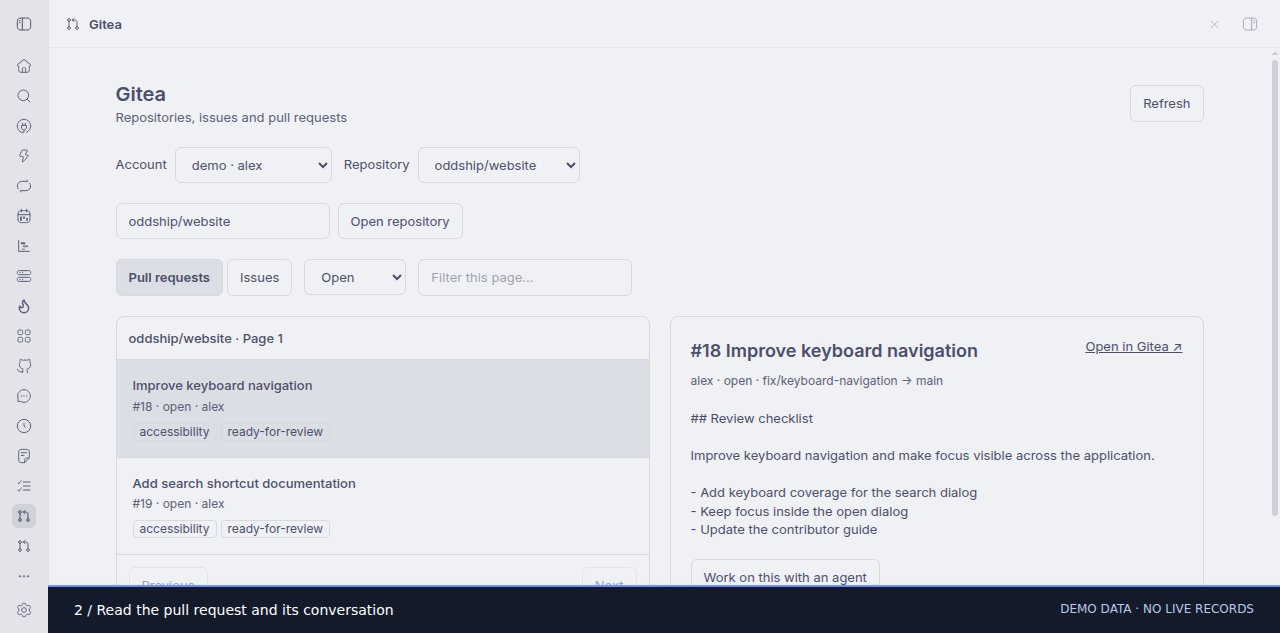 Gitea CLI screenshot 3