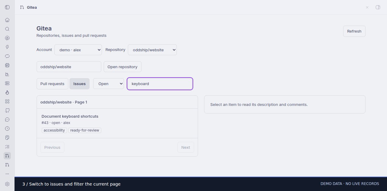 Gitea CLI screenshot 4