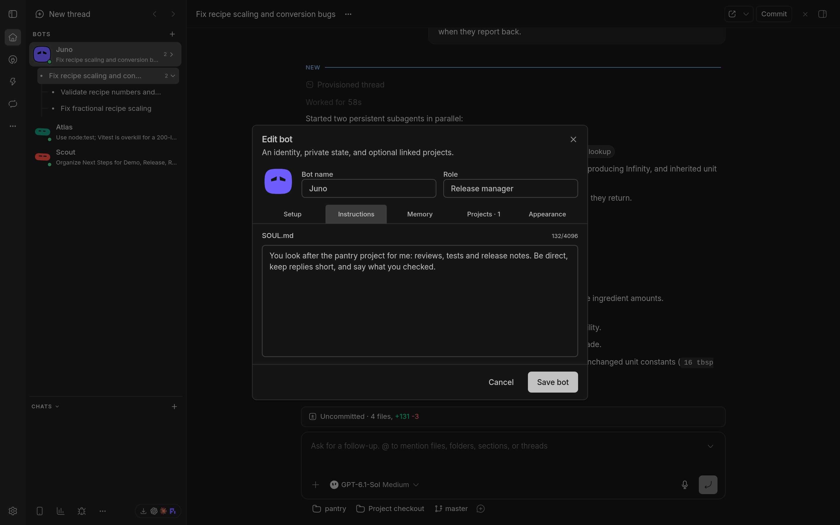 OptBot screenshot 3