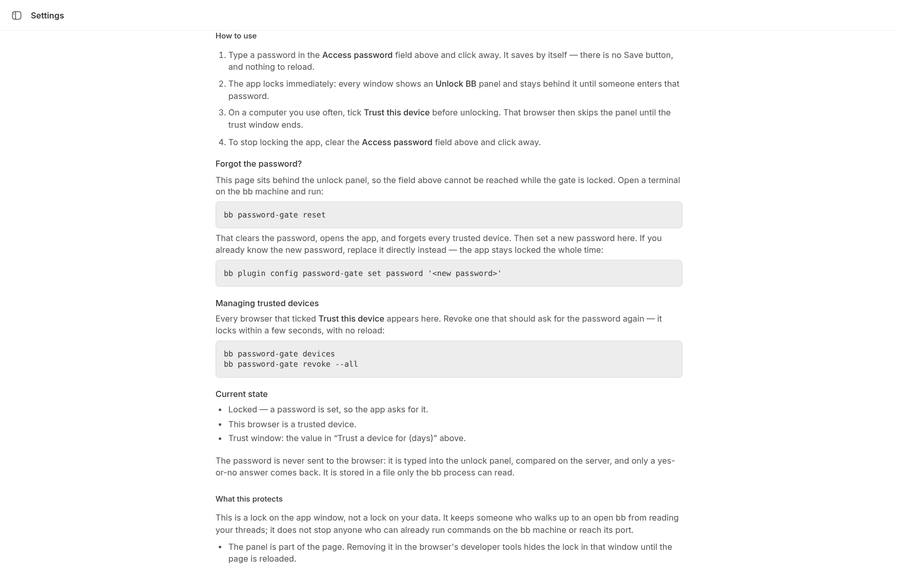 Password Gate screenshot 2