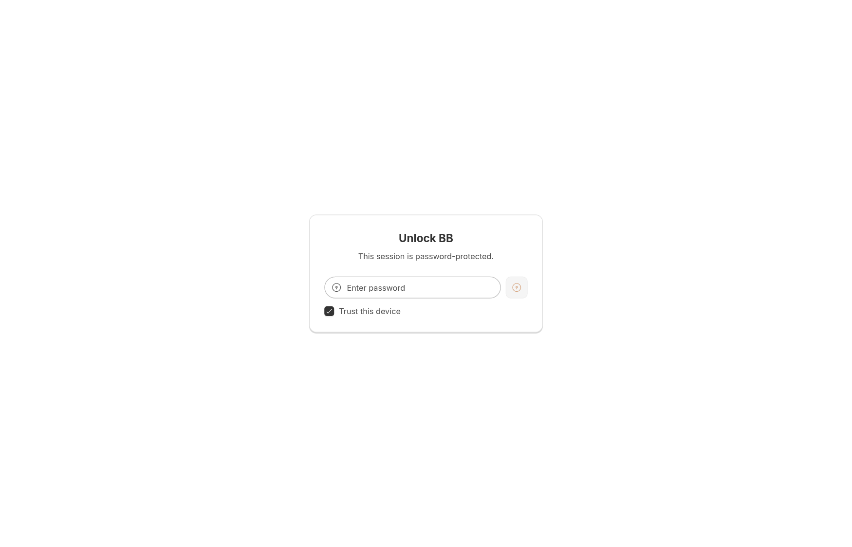 Password Gate screenshot 1