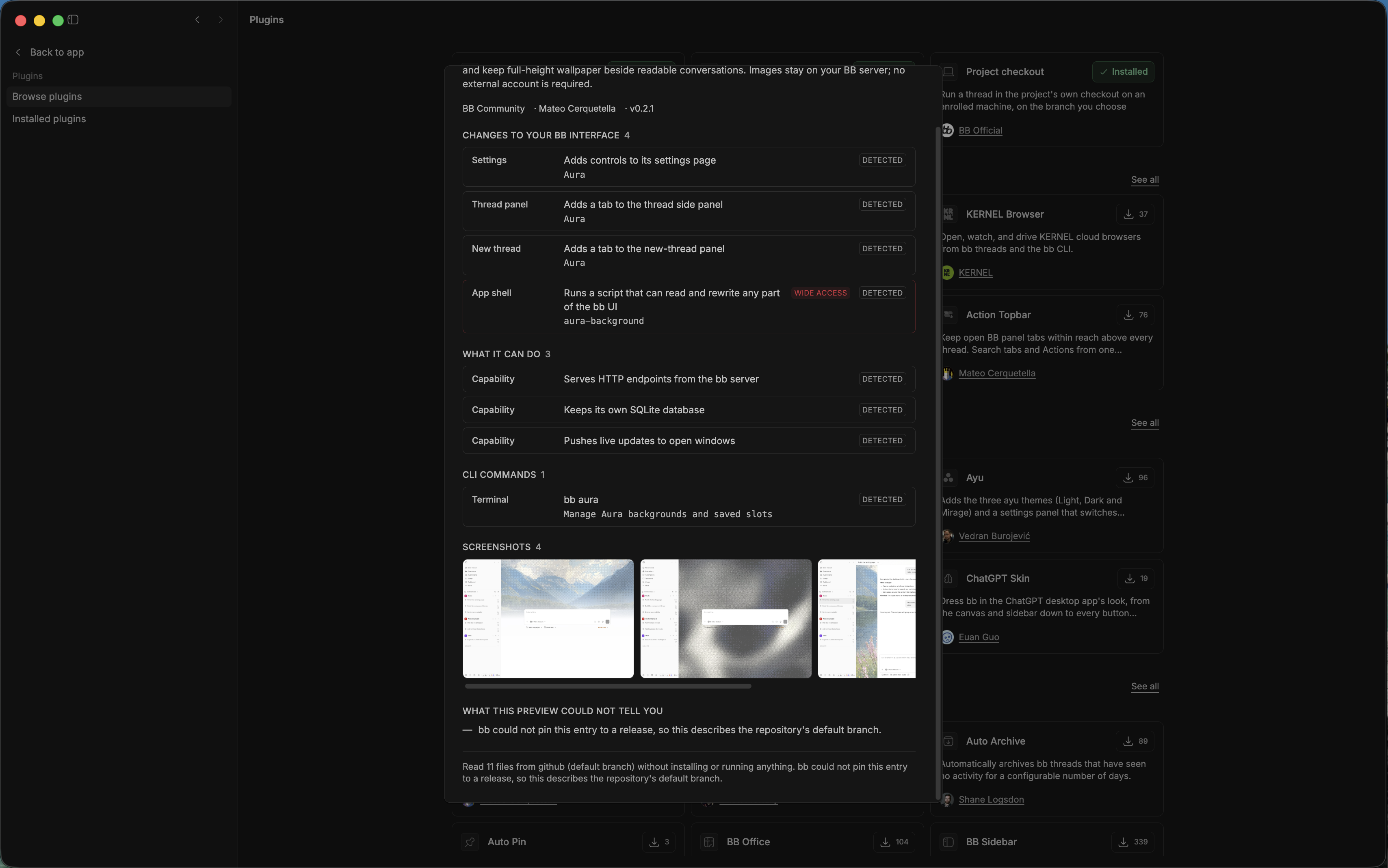 Peek screenshot 3