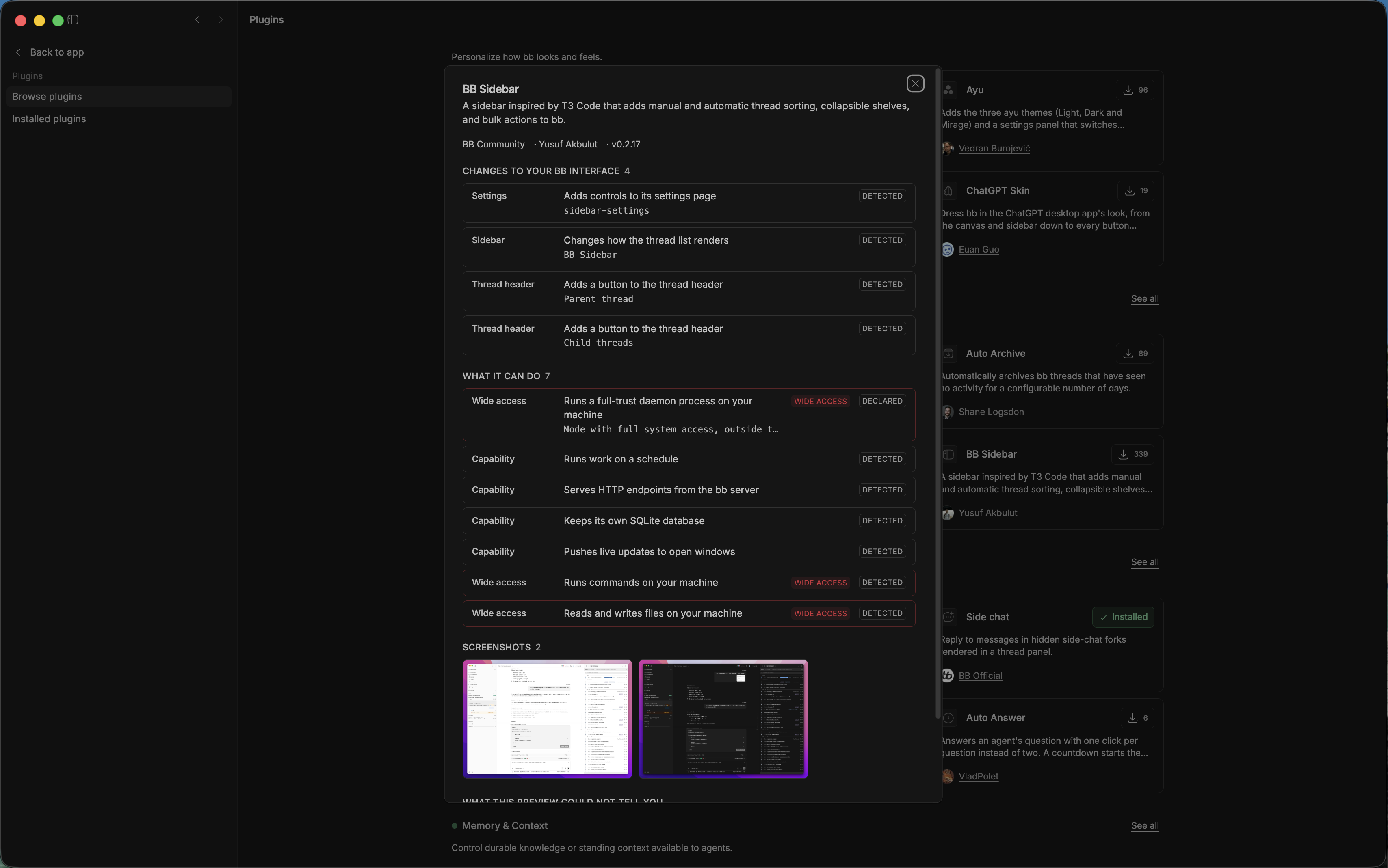 Peek screenshot 2
